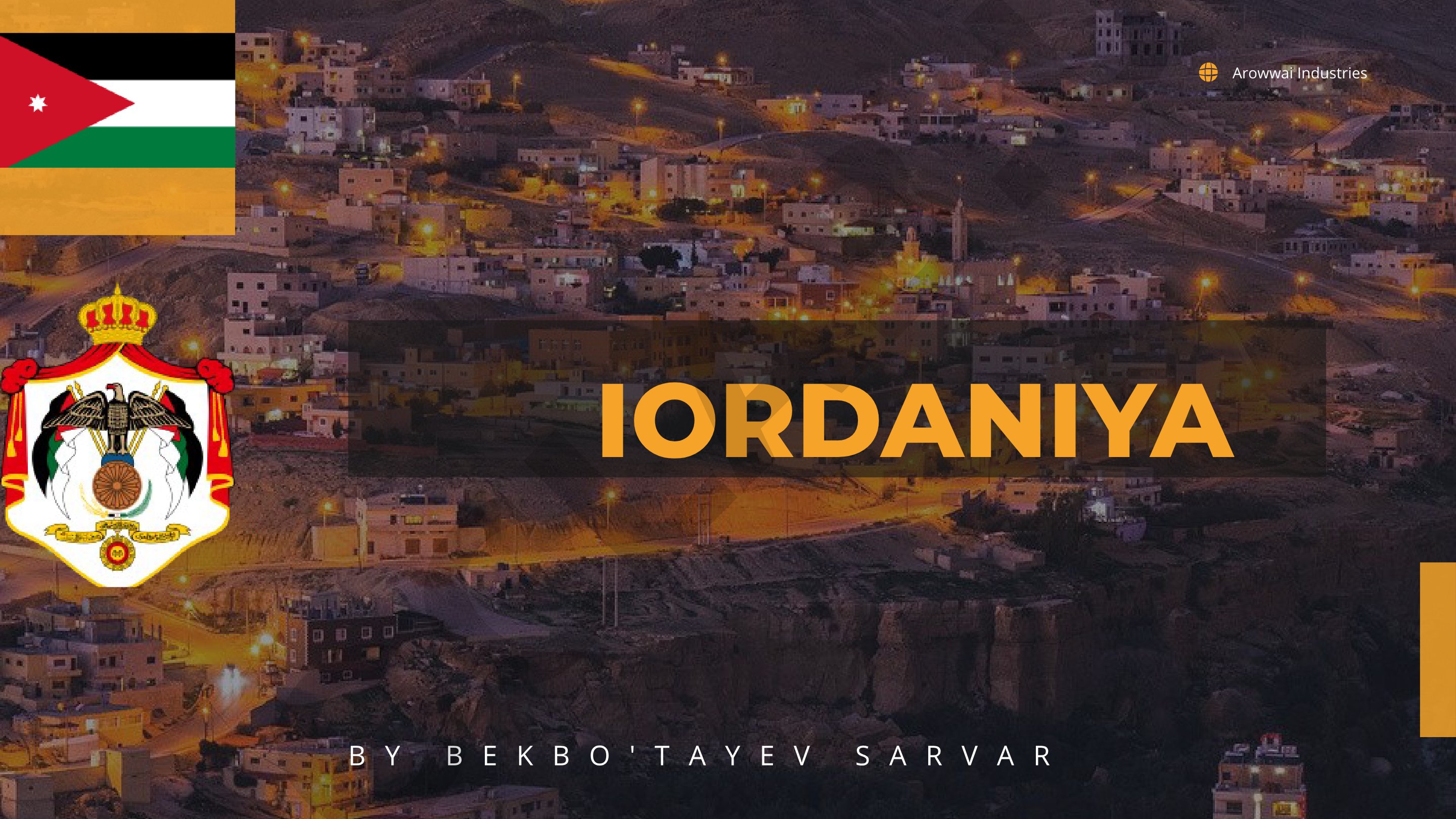 Iordaniya iqtisodiyoti va sanoati