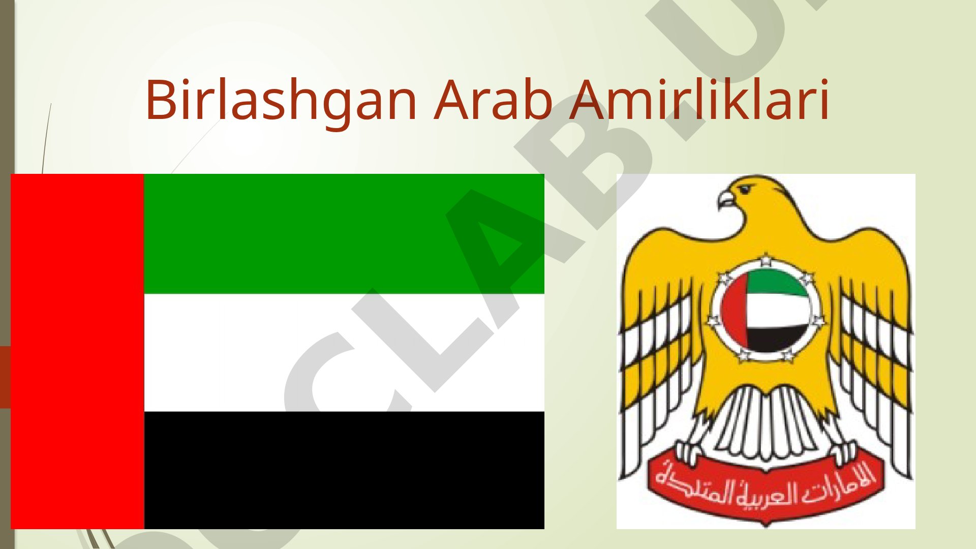Birlashgan Arab Amirliklari geografik joylashuvi, tabiiy resurslari va aholisi