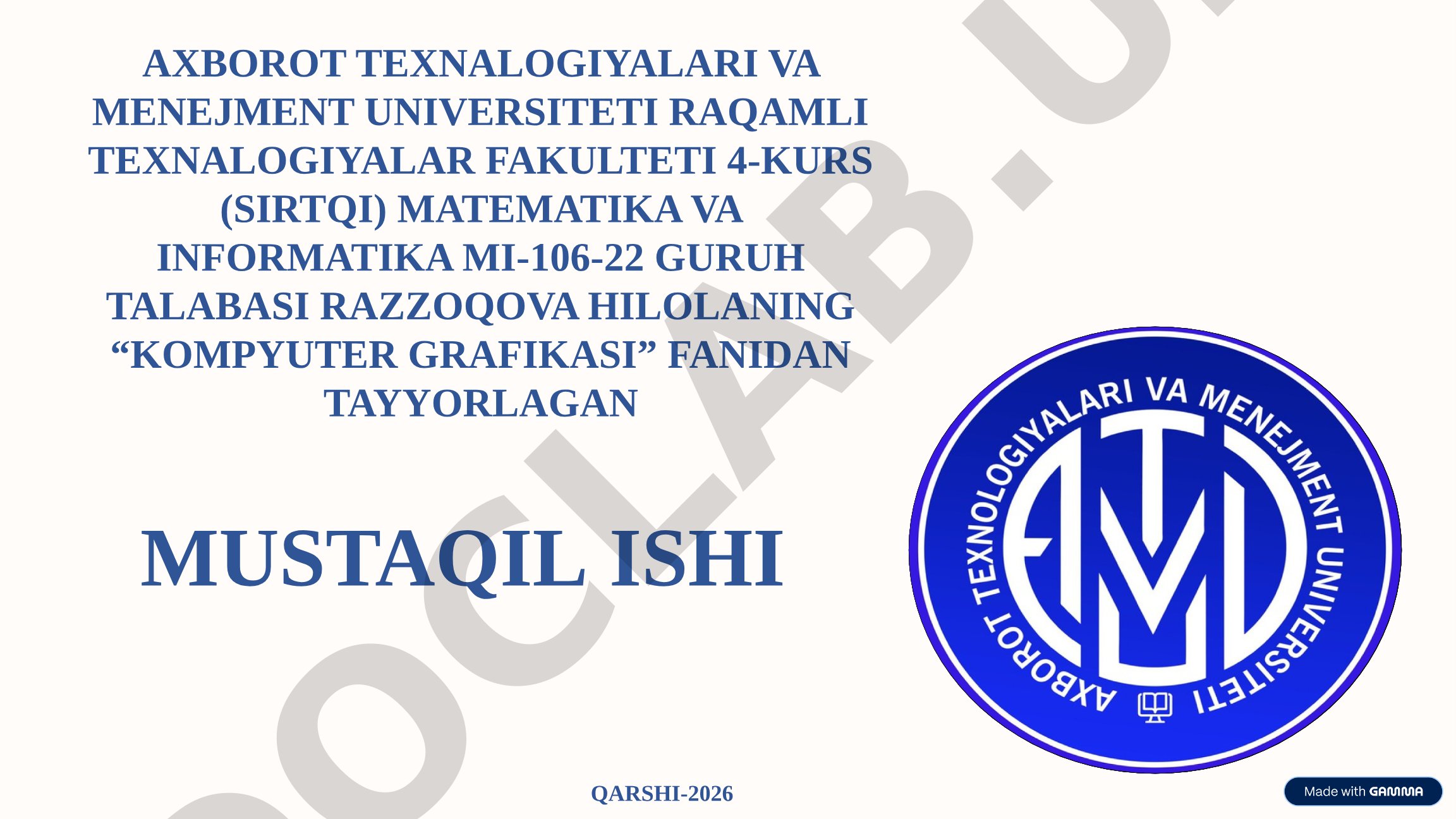Mobil ilovalar dizaynida grafik elementlar yaratish