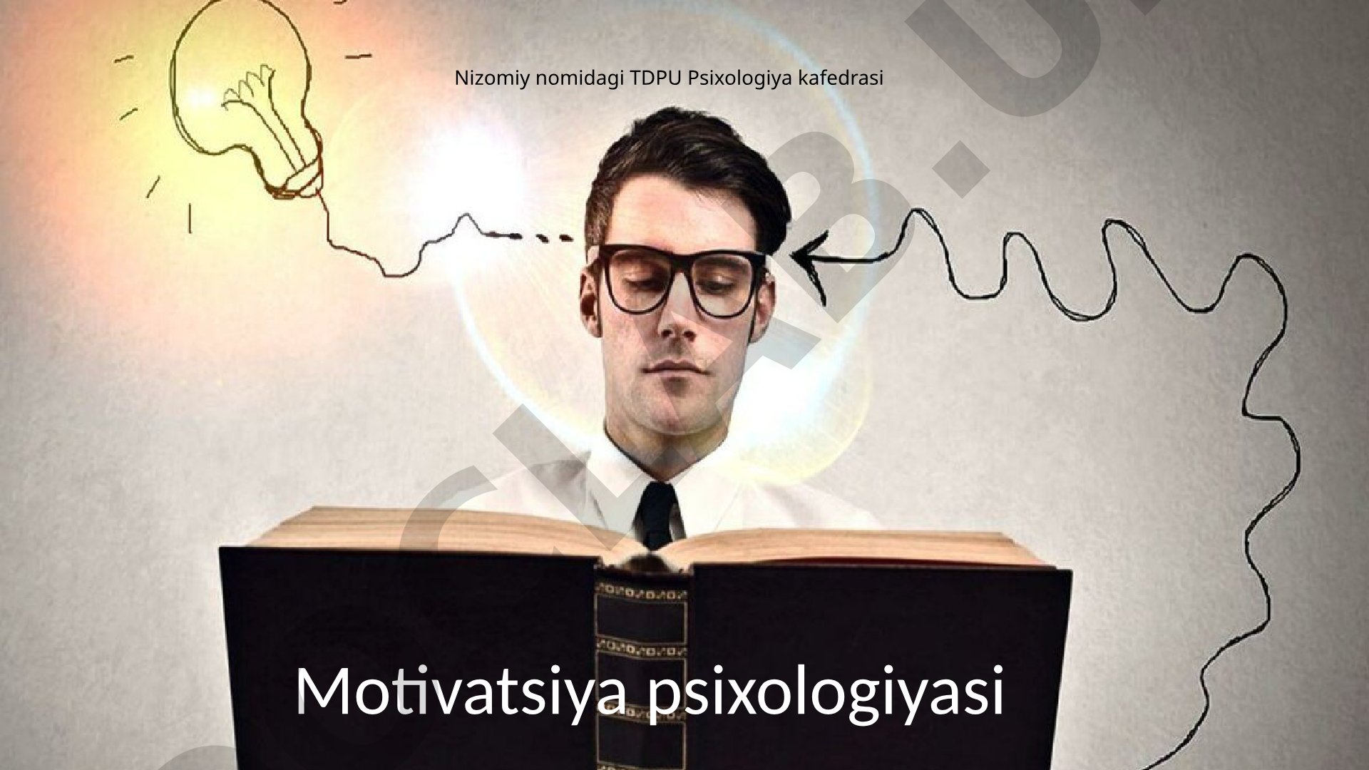 Motivatsiya muammosi