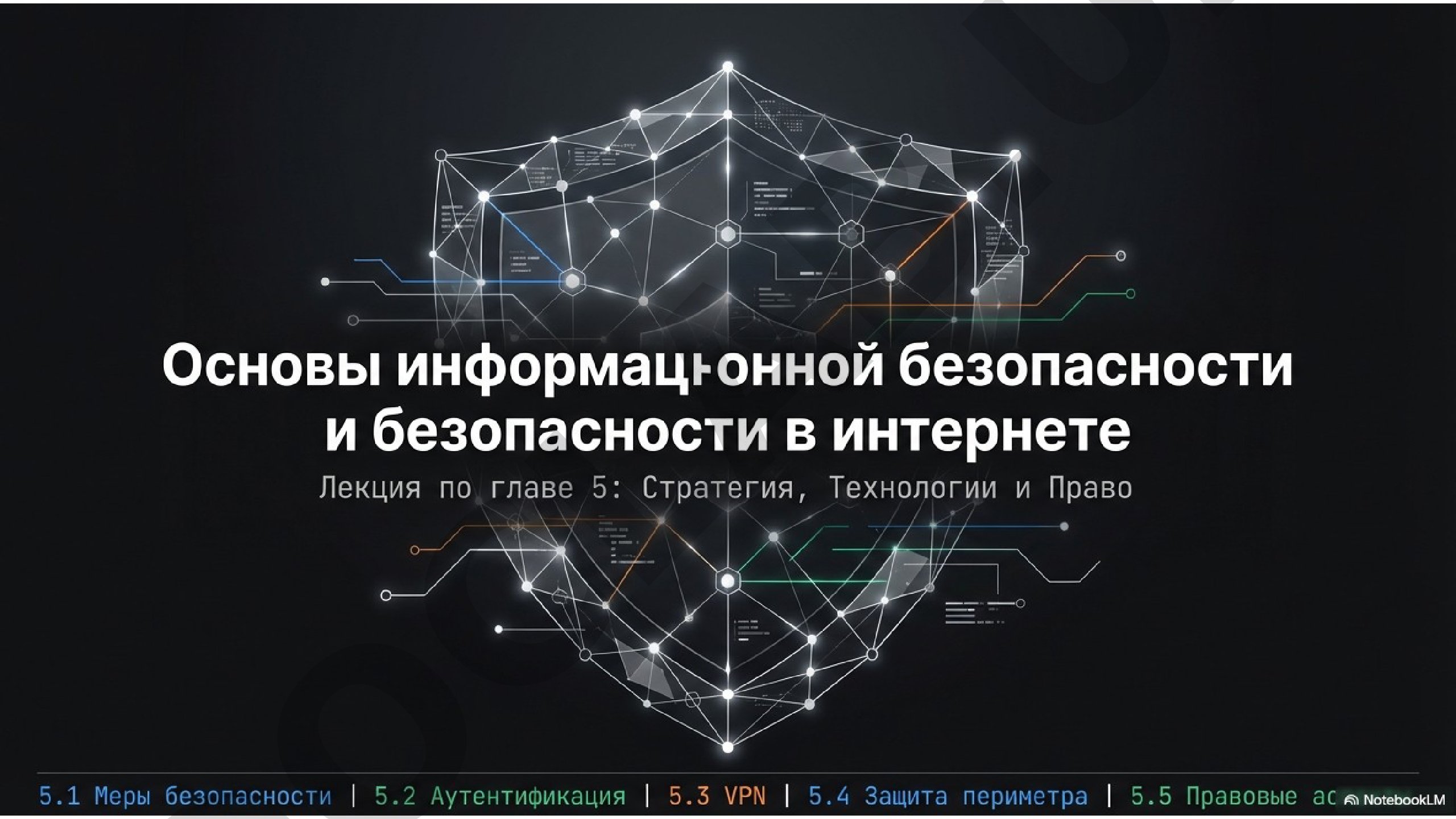 Основы информационной безопасности и безопасности в интернете