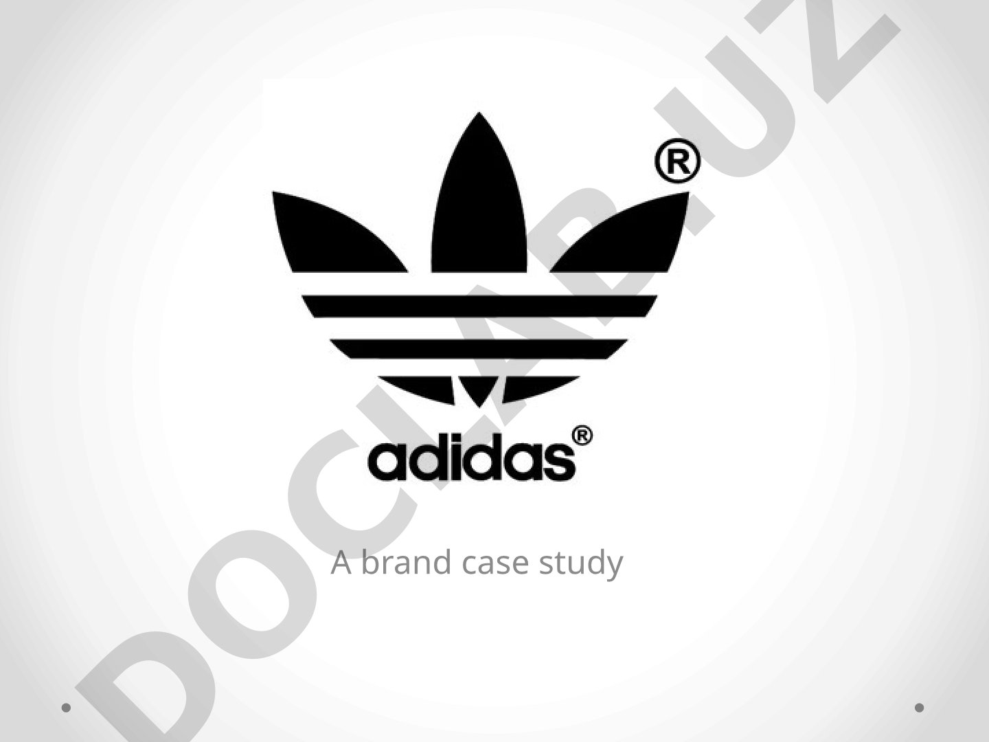 A brand case study Adidas