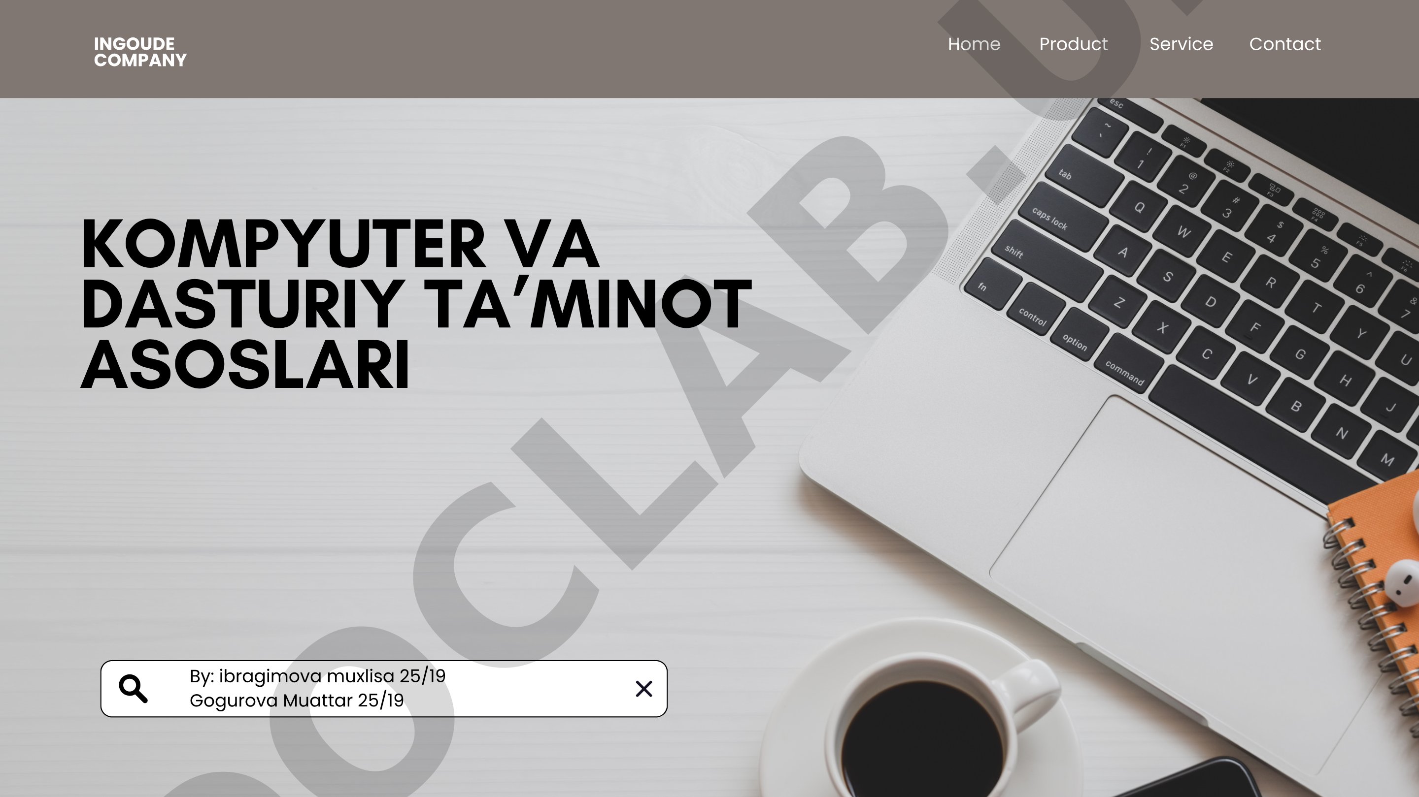Kompyuter va dasturiy ta'minot asoslari