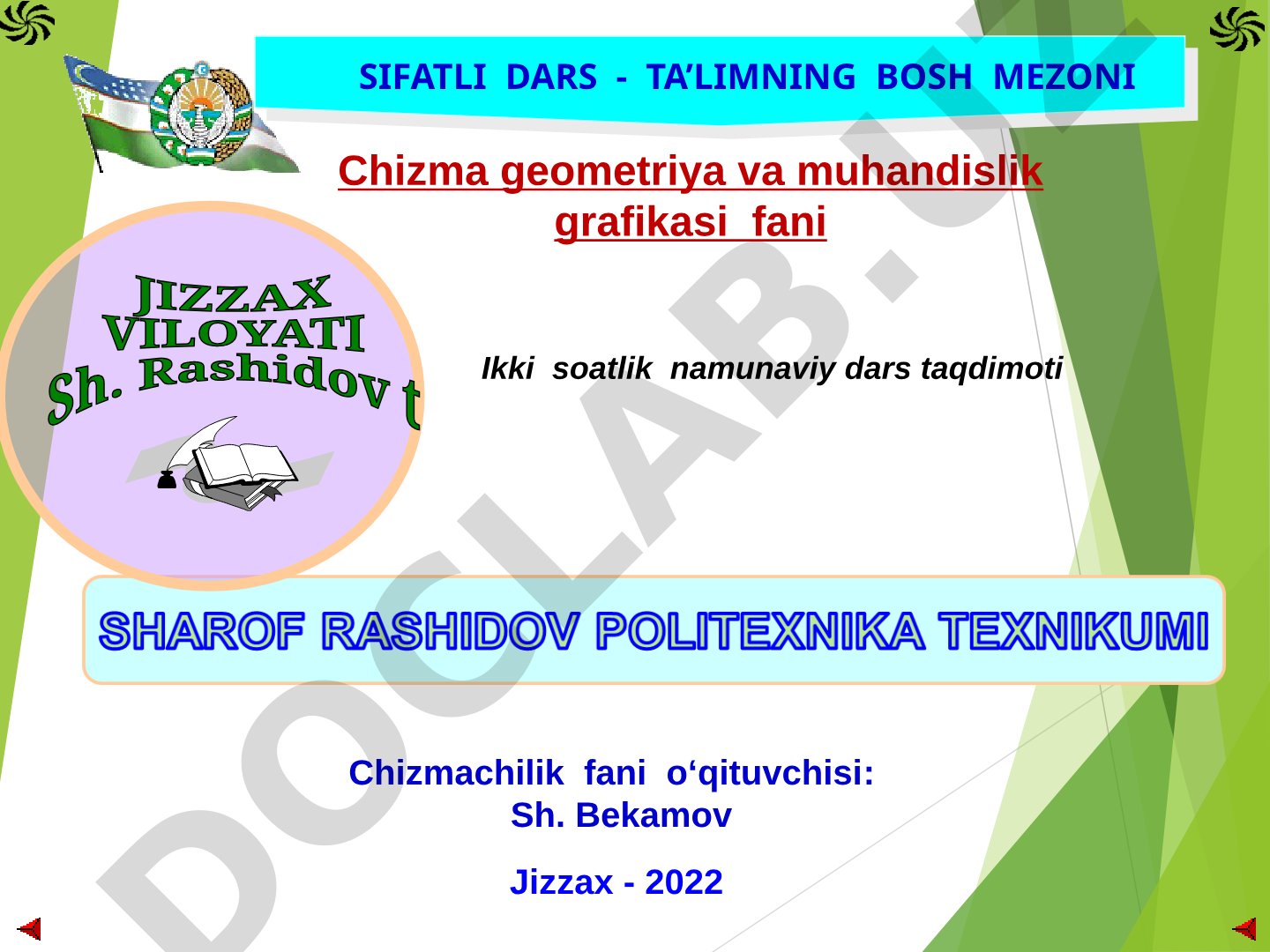 Aksonometrik proyeksiyalar
