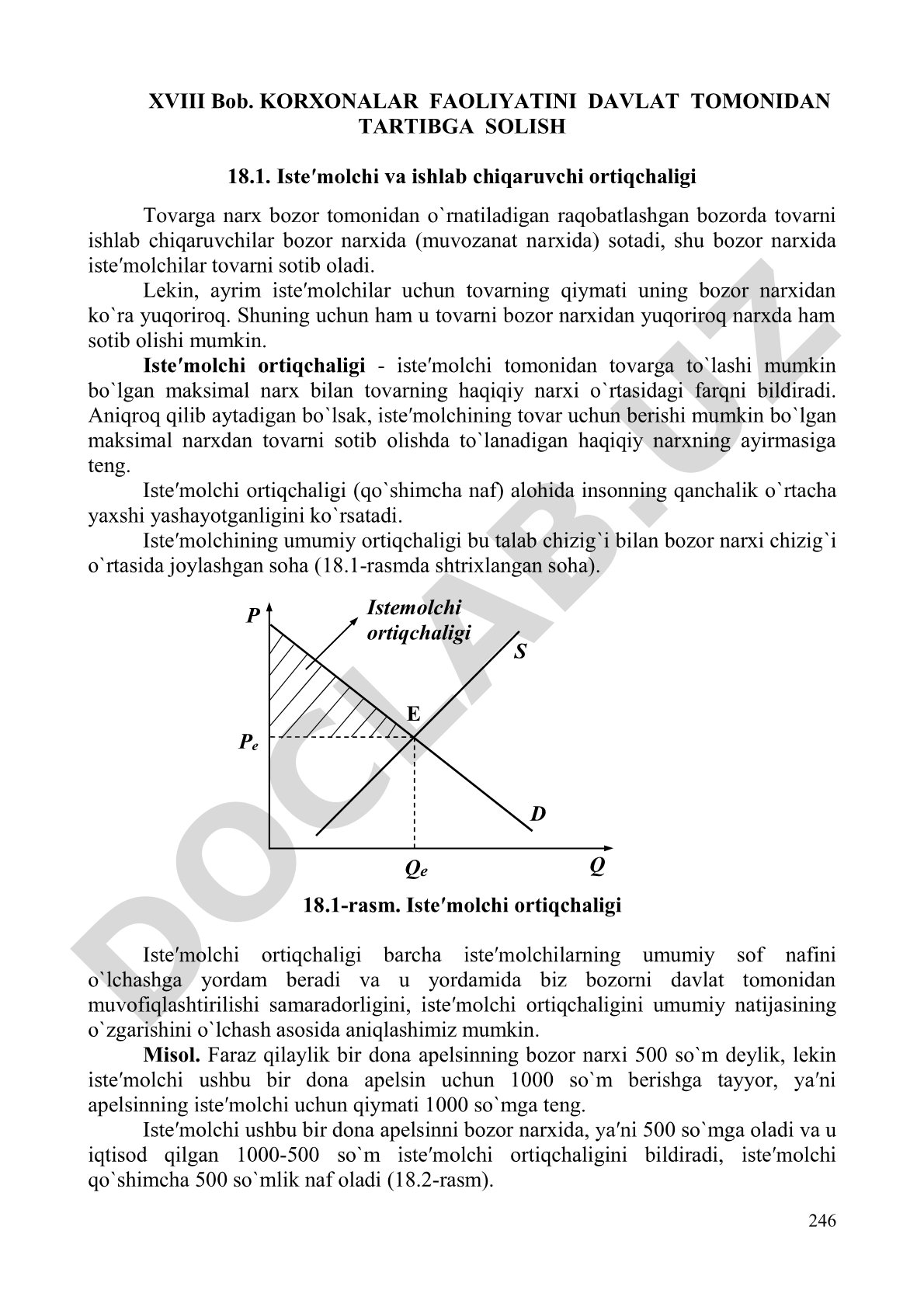 Korxonalar faoliyatini davlat tomonidan tartibga solish