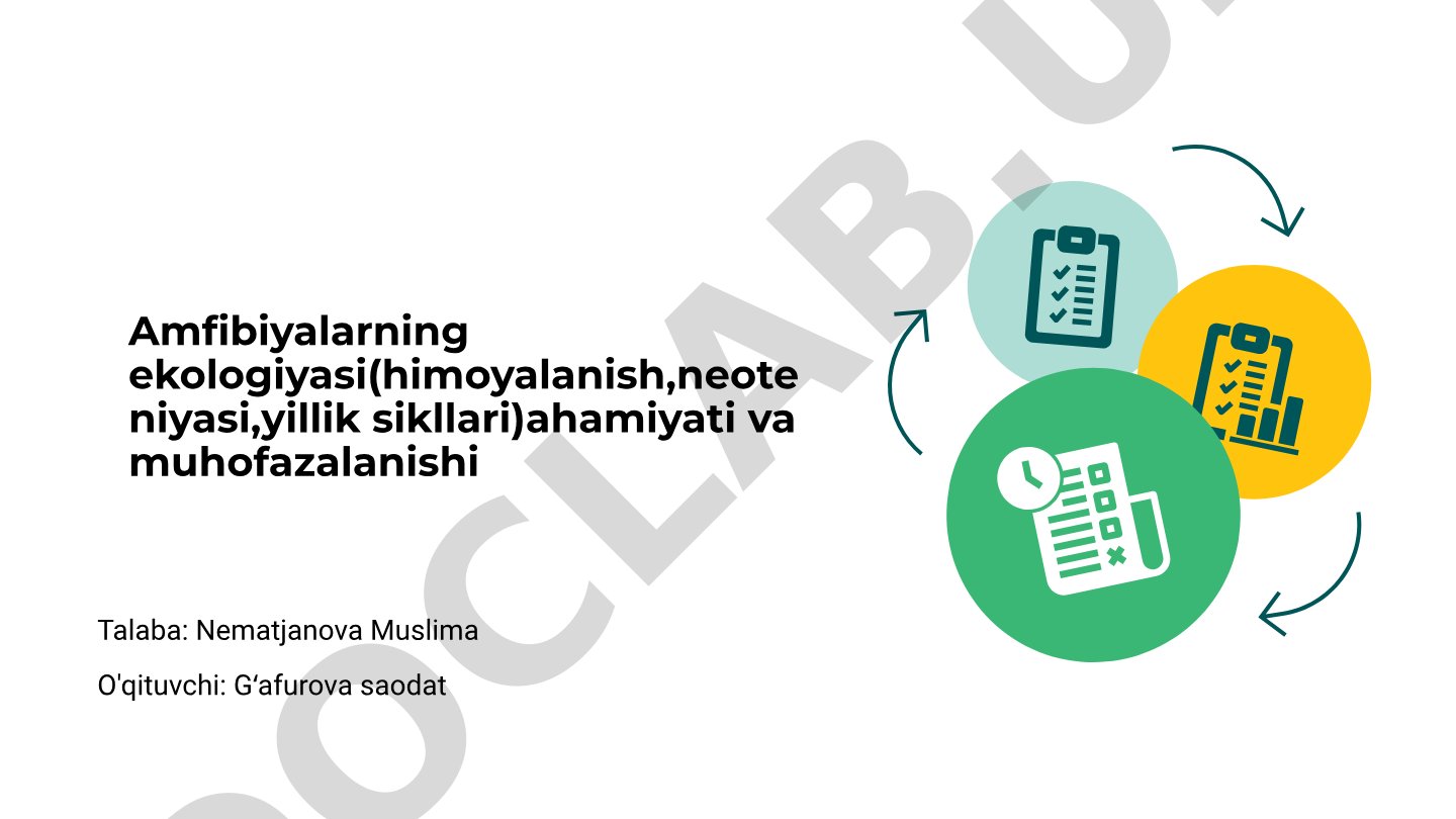 Amfibiyalarning ekologiyasi: himoyalanish, neoteniya va yillik sikllari
