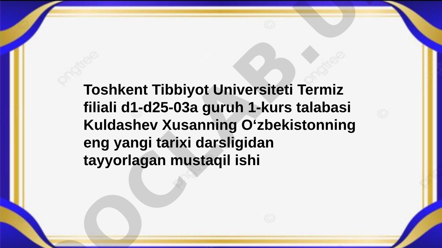 Mustaqillik yillarida davlat boshqaruvi tizimida amalga oshirilgan islohotlar