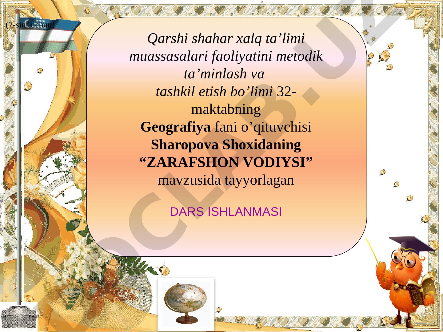 Zarafshon vodiysi