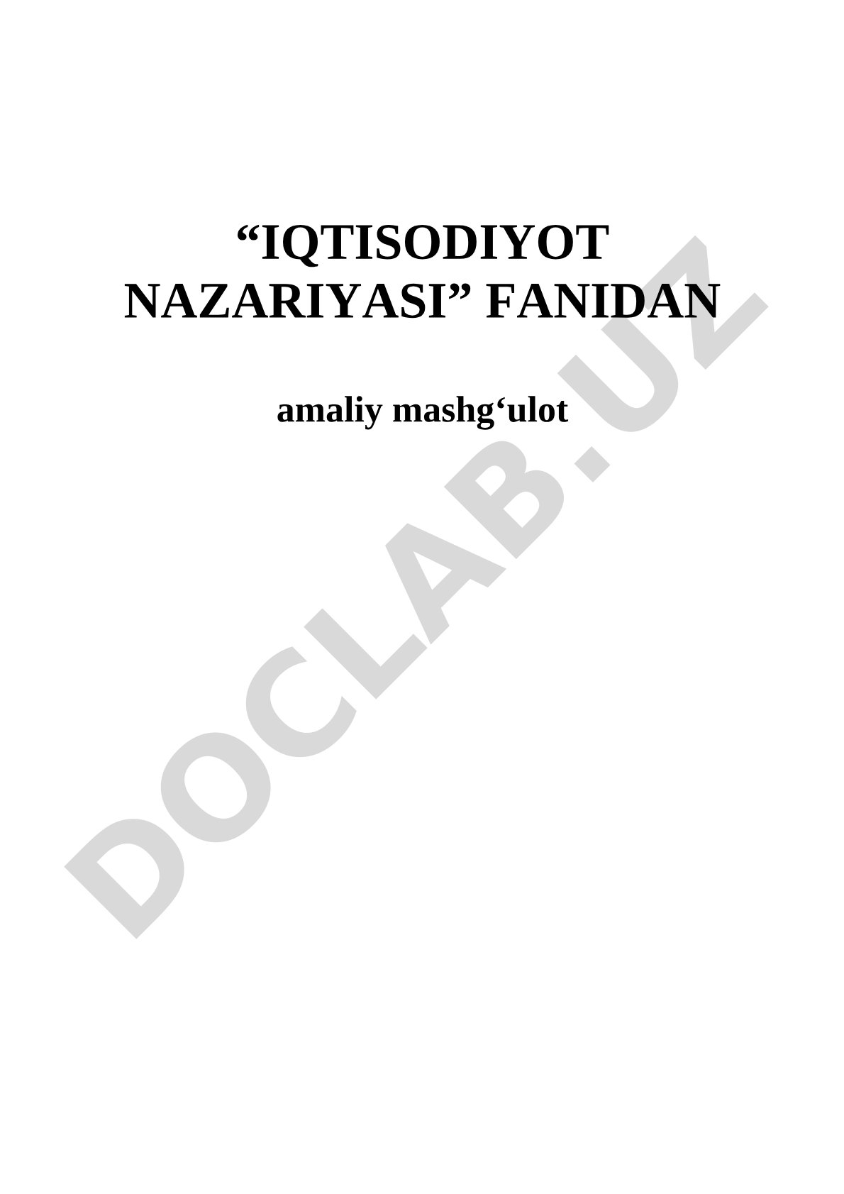 Ijtimoiy-iqtisodiy tizimlar va mulkchilik munosabatlari