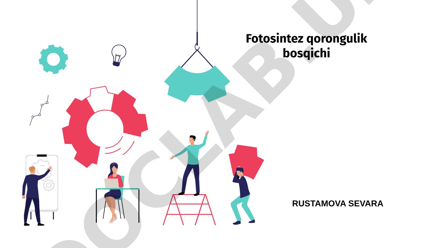 Fotosintezning qorong'u fazasi, Kalvin sikli, ATP va NADPH roli haqida