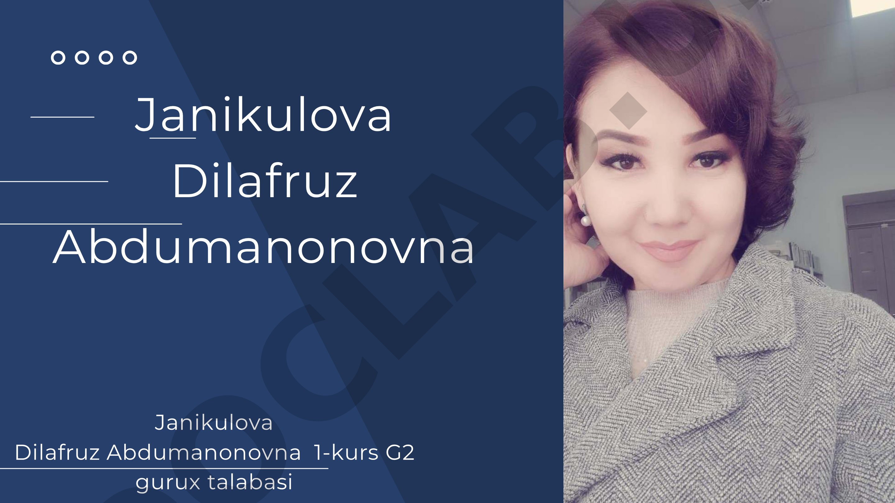 FHDY xodimining kasbiy maqsadlari va SWOT tahlili