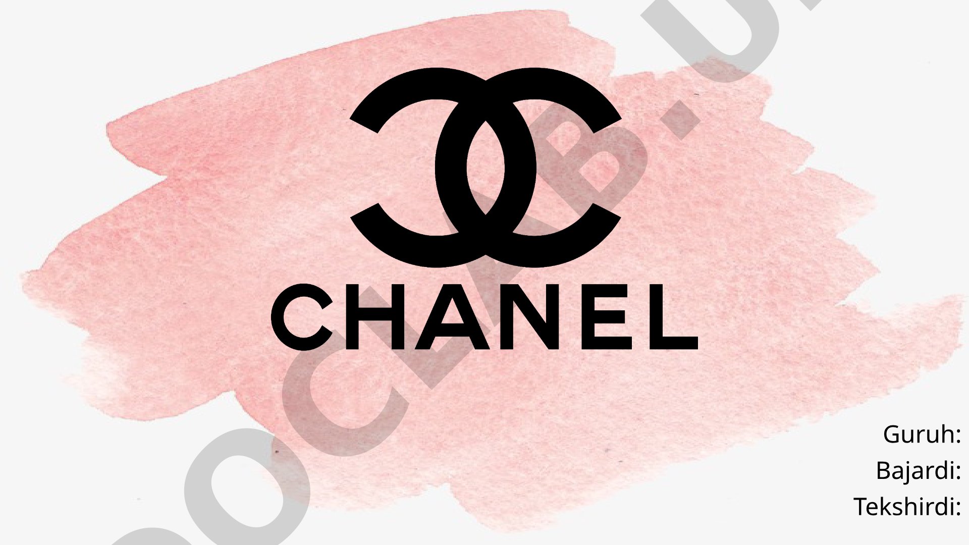 Brend yaratilish tarixi Chanel