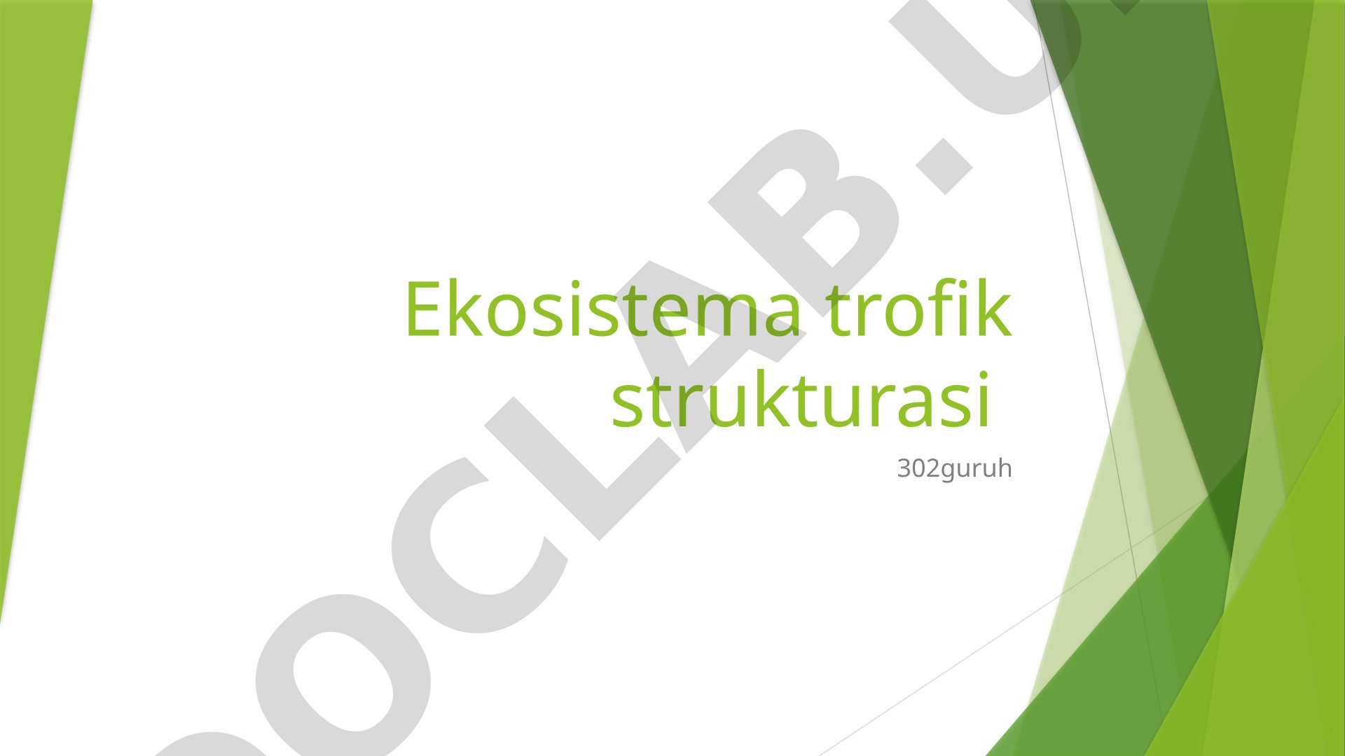 Ekosistema trofik tuzilishi, oziq zanjiri, produtsent, konsument, redutsentlar haqida