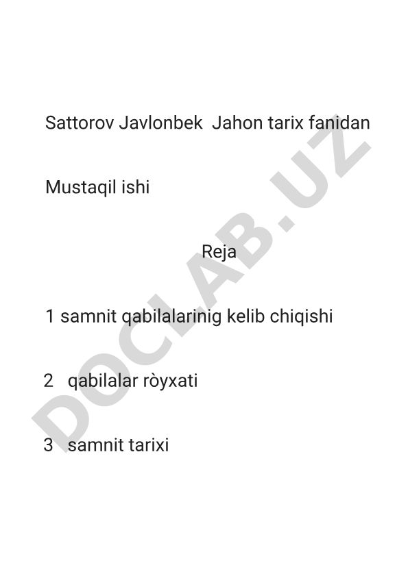 Samnit qabilalarining kelib chiqishi, roʻyxati va tarixi