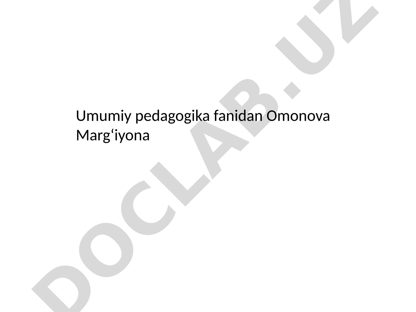 Pedagogik kasbiy kompetentlik va kreativlik