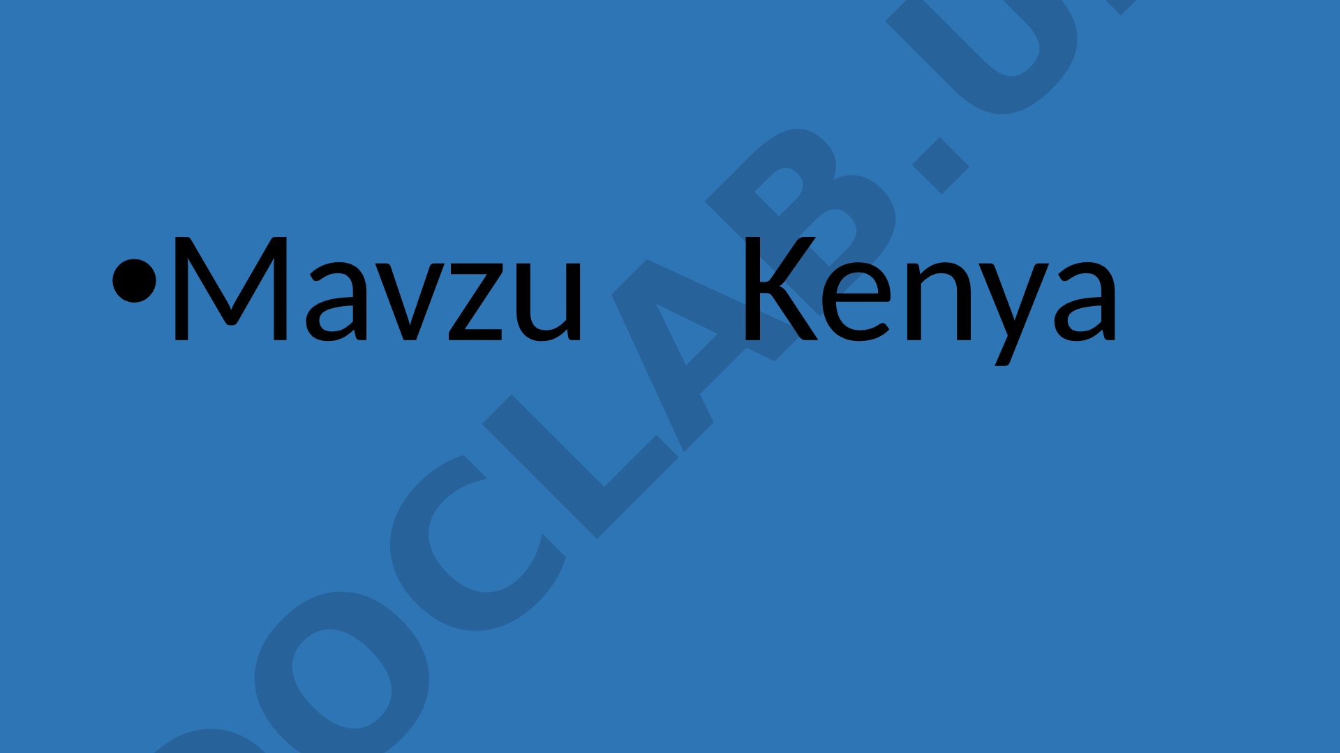 Kenya