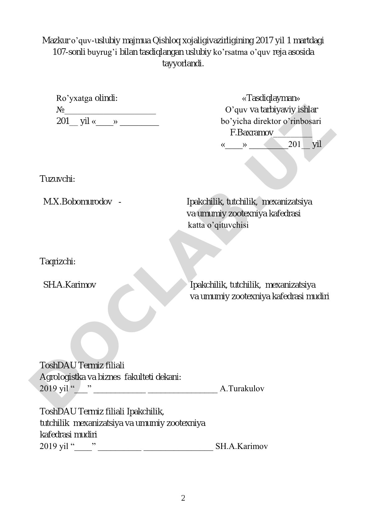 Ipak qurti embriologiyasi va biotexnologiyasi