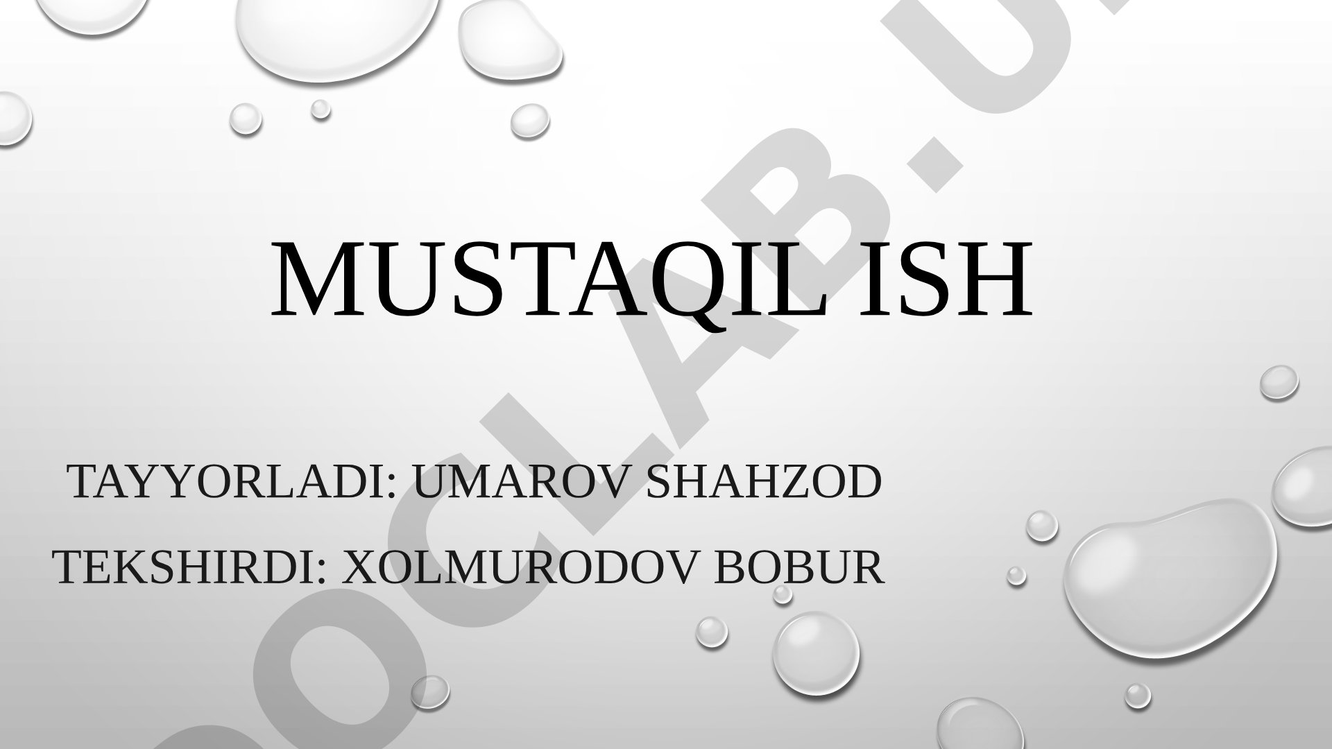 Meva, rezavor mevalar va sabzavotlar sharbati