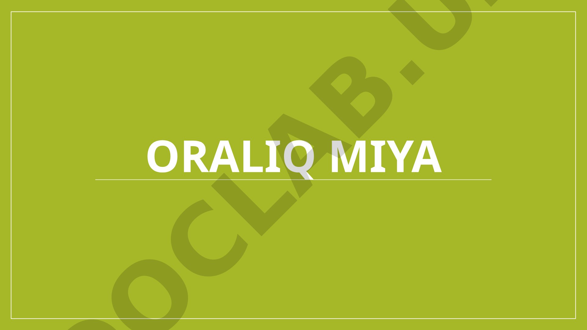 Oraliq miya