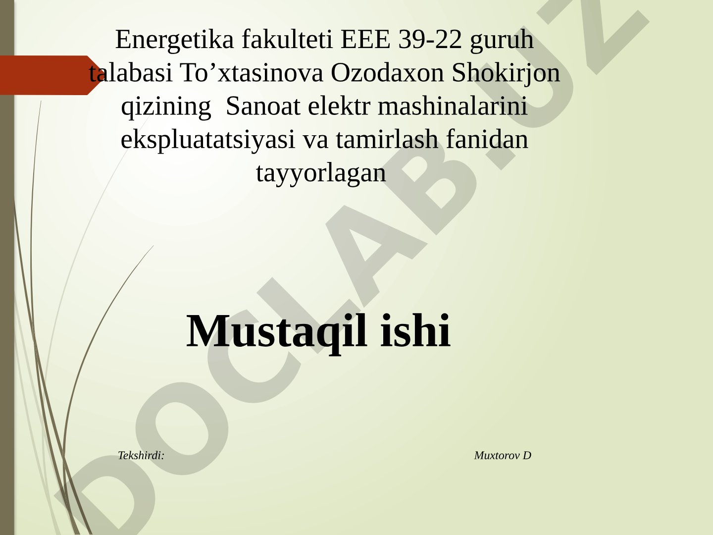 Elektr Mashinalarini Sovutish Tizimlari