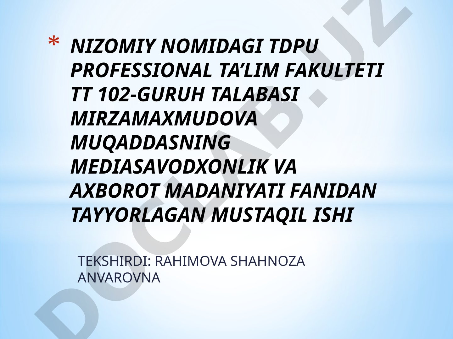 SHAXS ONGINI SHAKLLANTIRISHDA AXBOROT PSIXOLOGIK TEXNOLOGIYALAR