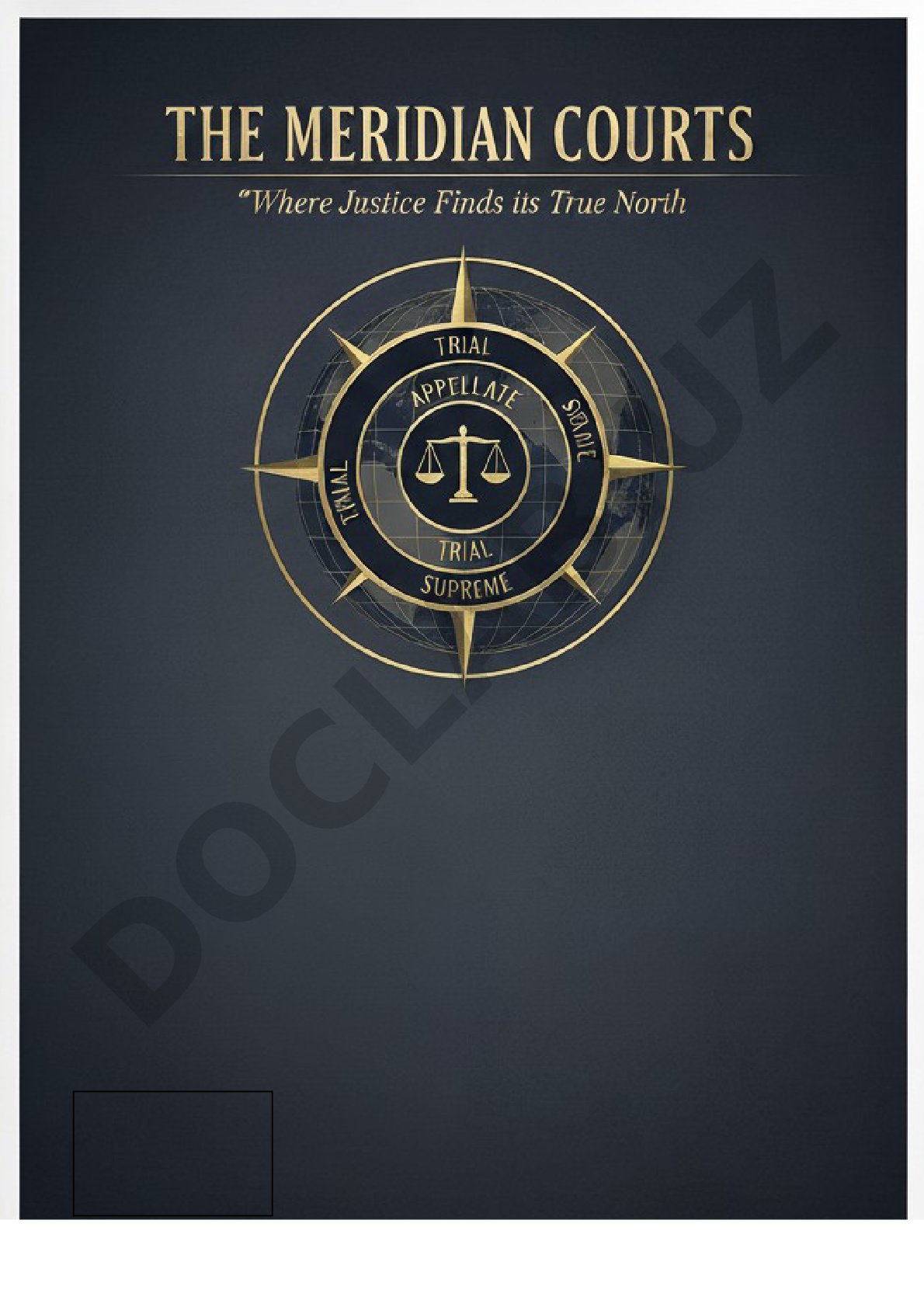 Types of Cases and Court Structure in Meridian Territory
