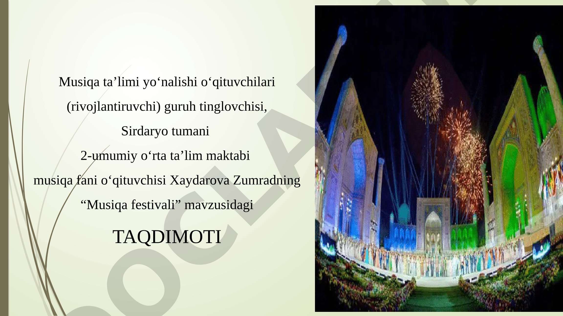 Musiqa festivali
