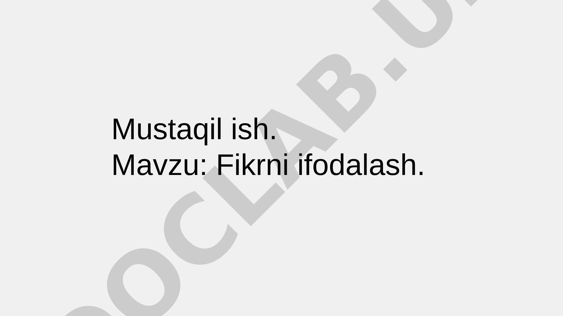 Tezis, argument, isbot; eslatmalar yozish; film va kitoblar uchun loglaynlar yozish