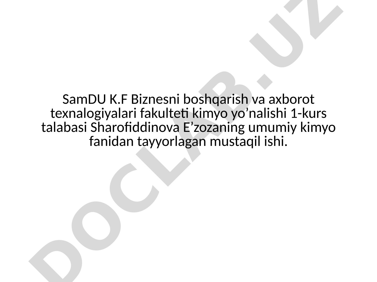 Kataliz. Massalar ta'siri qonuni