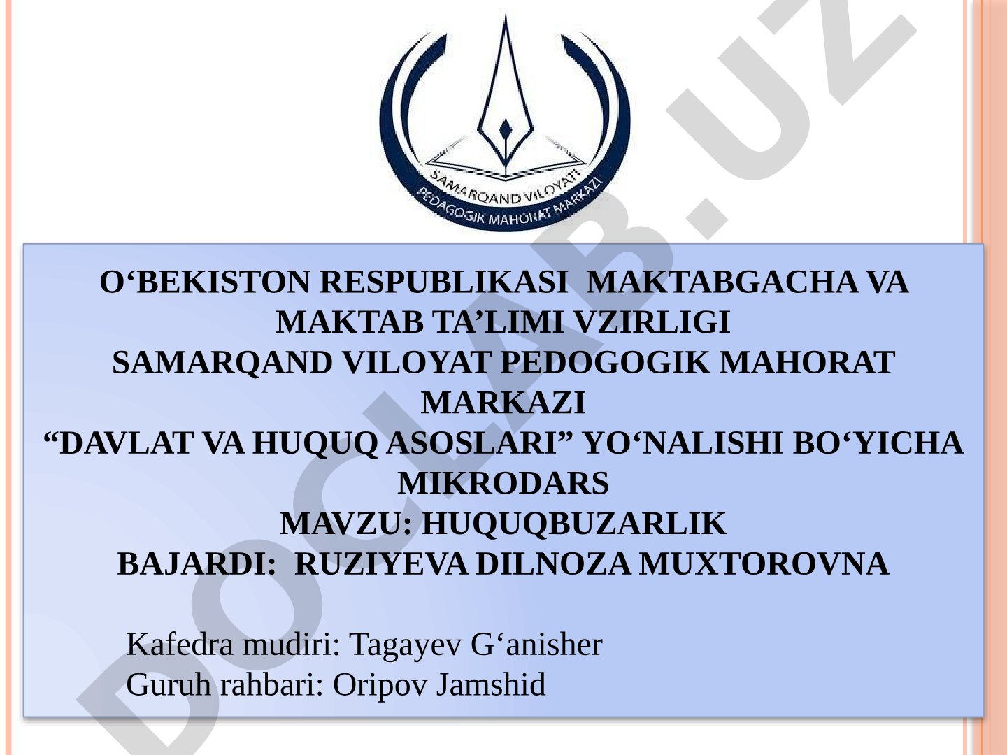Huquqbuzarlik