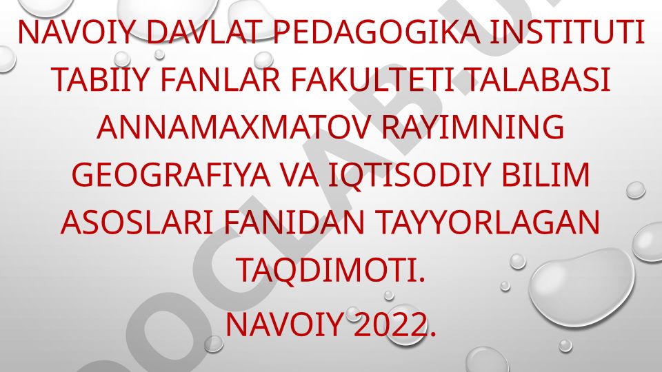 Dunyo dinlarining geografik o‘rni va ahamiyati