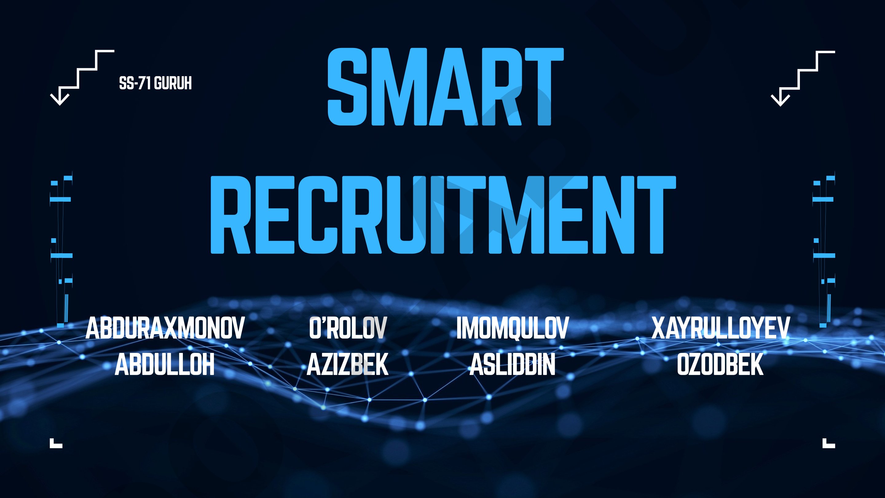 Robotlashtirilgan sun’iy intellekt asosida ishga qabul qilish (Smart Recruitment Robot) biznes rejasi
