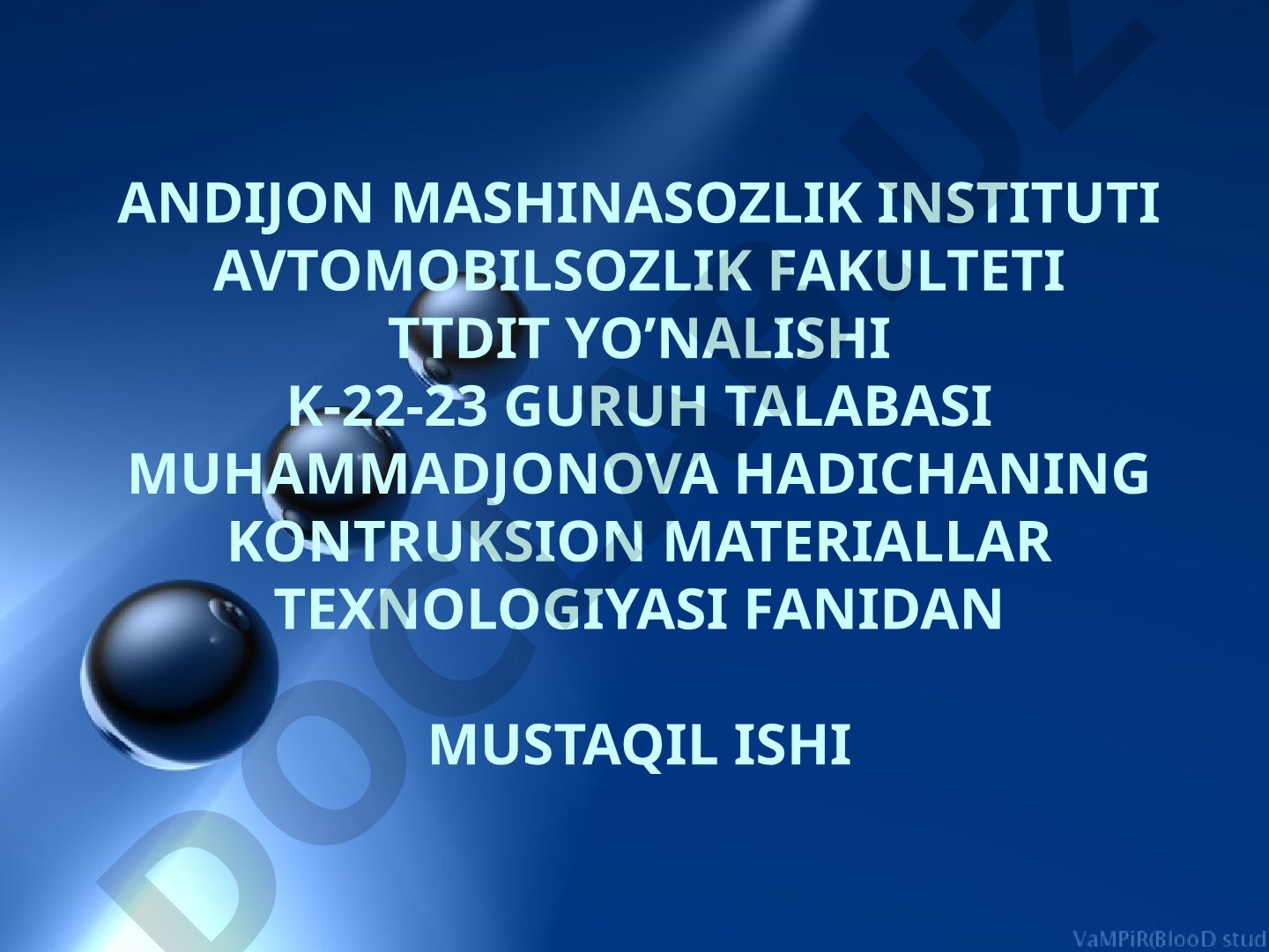 Mis ishlab chiqarish texnologiyasi