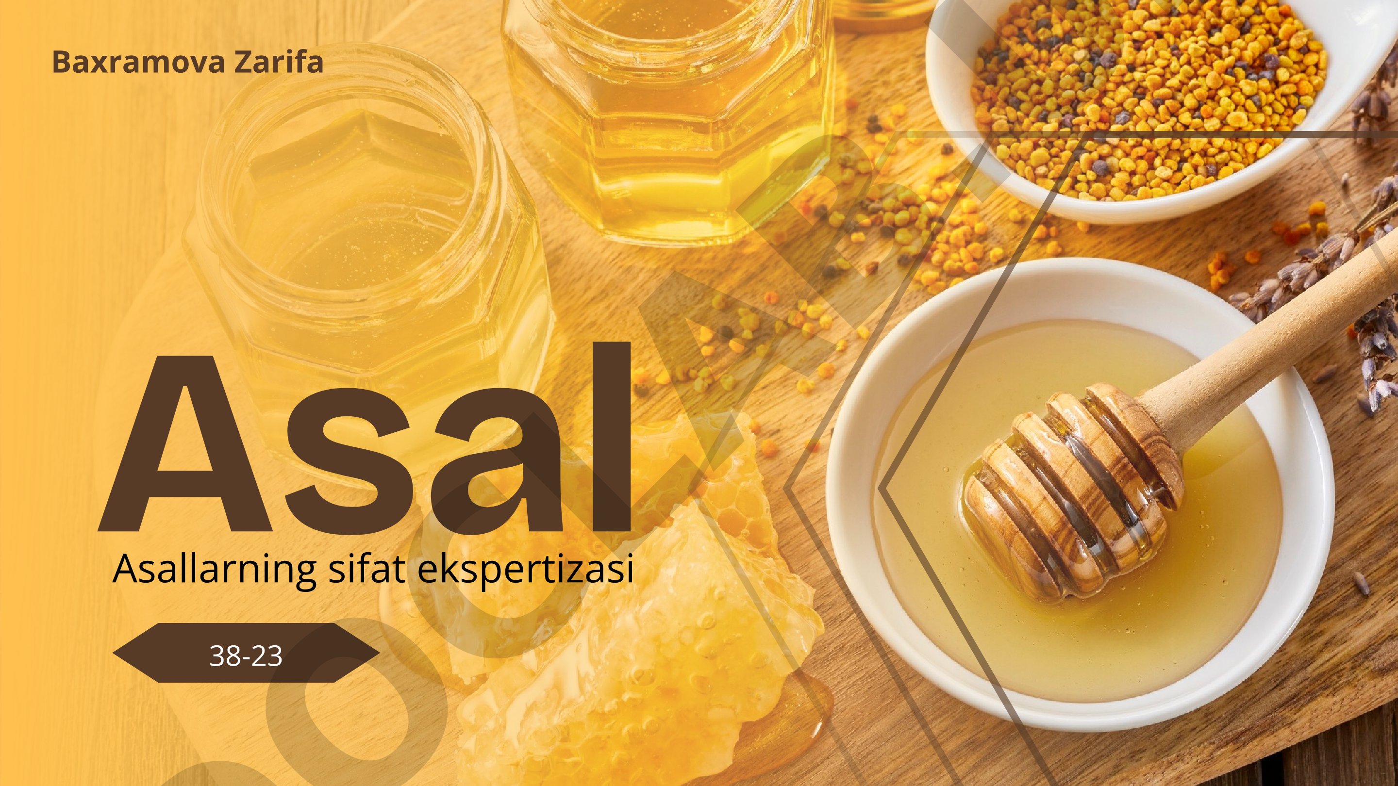 Asallarning sifat ekspertizasi