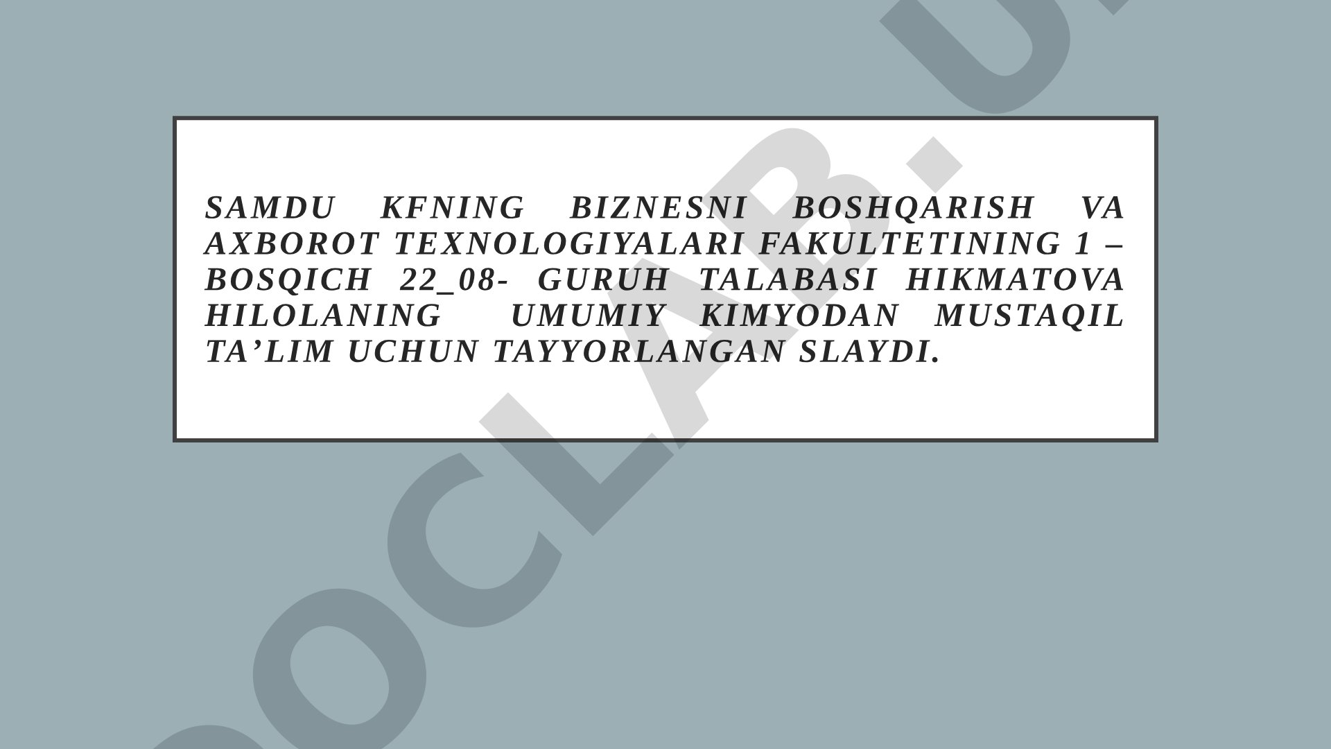 Molekulalararo ta'sir kuchlari. Moddalarning turli agregat holatlari