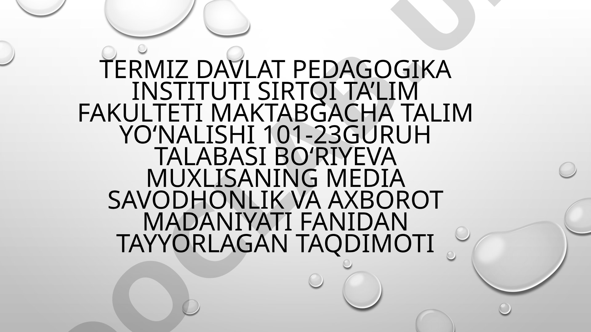 Axborot jamiyatini yuzaga kelishida fan va texnika yutuqlarining ta'siri