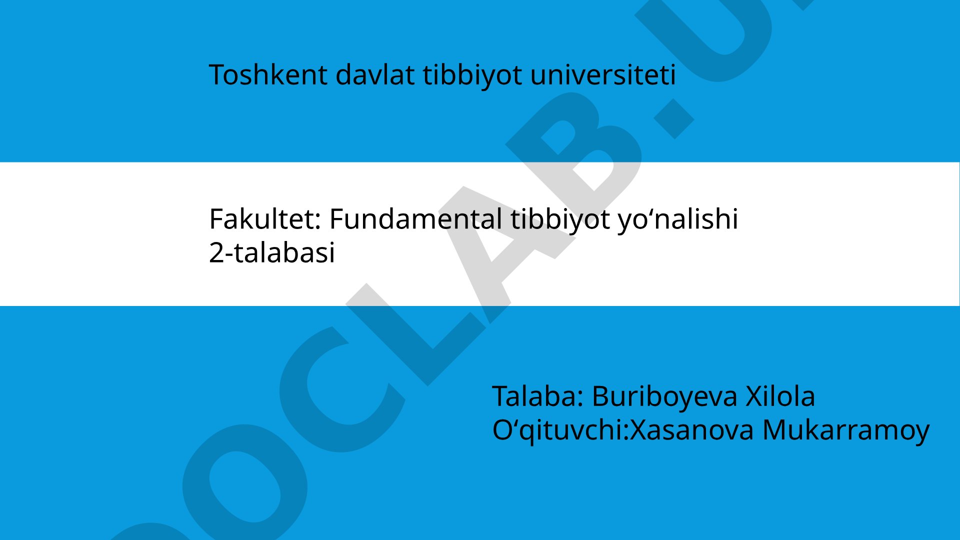 Embrionlarga tadqiqot o'tkazishning axloqiy asoslari va inson huquqlari