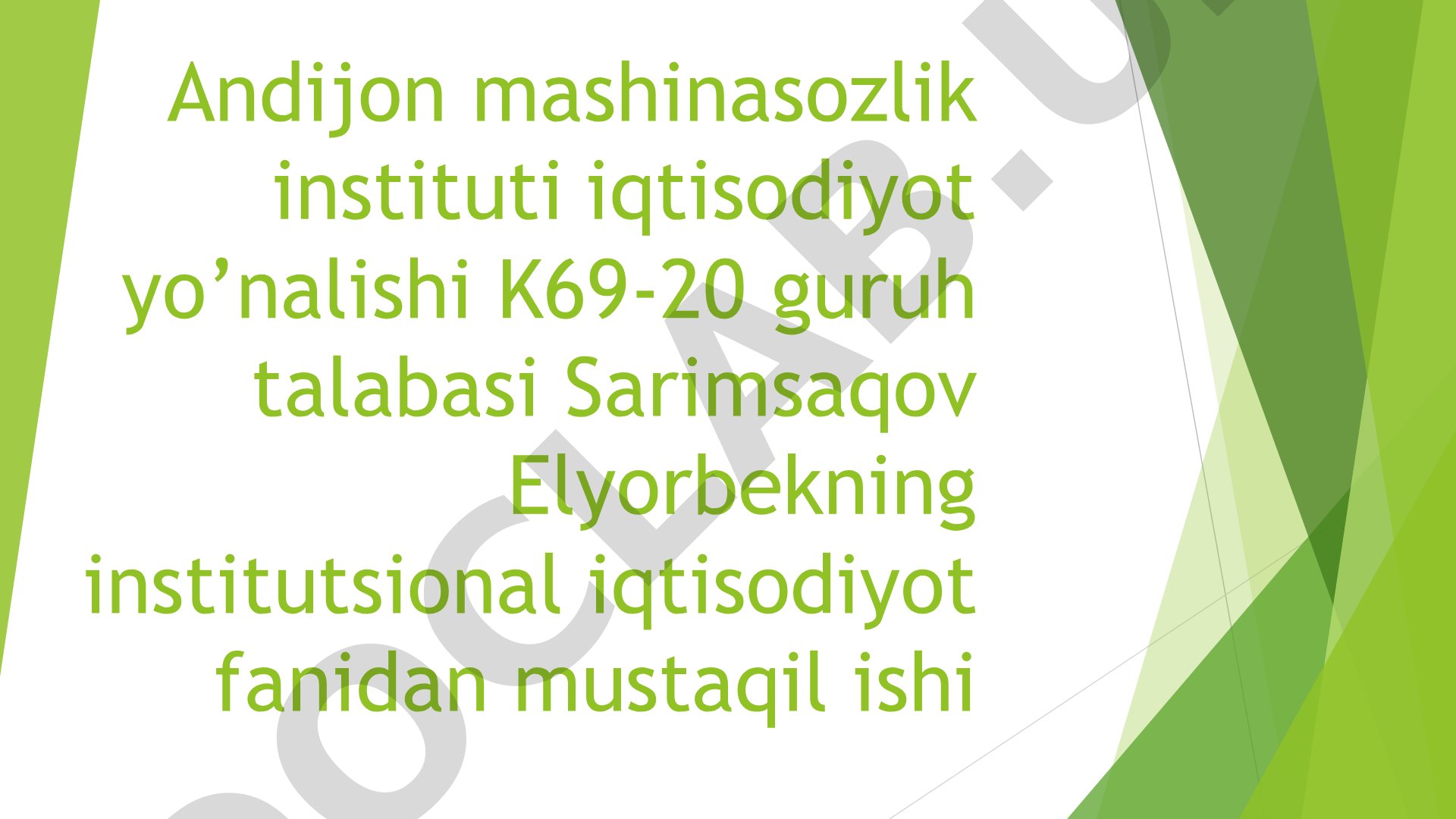 Klassik, implisit va neoklassik shartnomalar turlari va ularning xususiyatlari