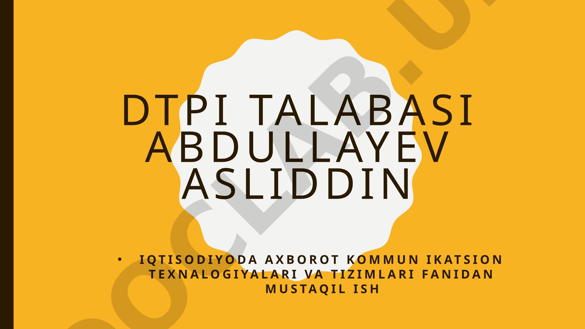 Telefon — tovush uzatish va qabul qilish qurilmasi