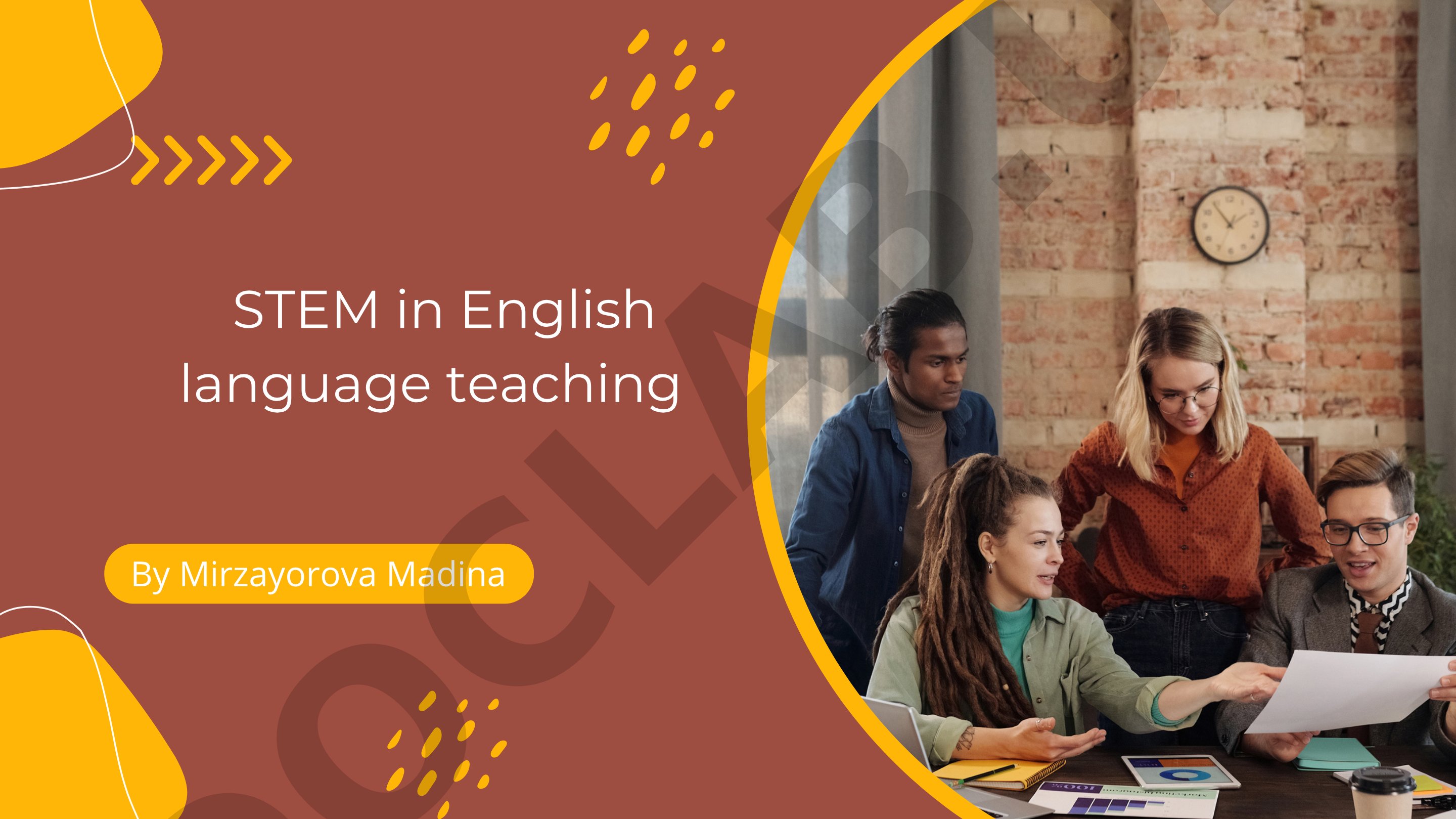 STEM in English language teaching