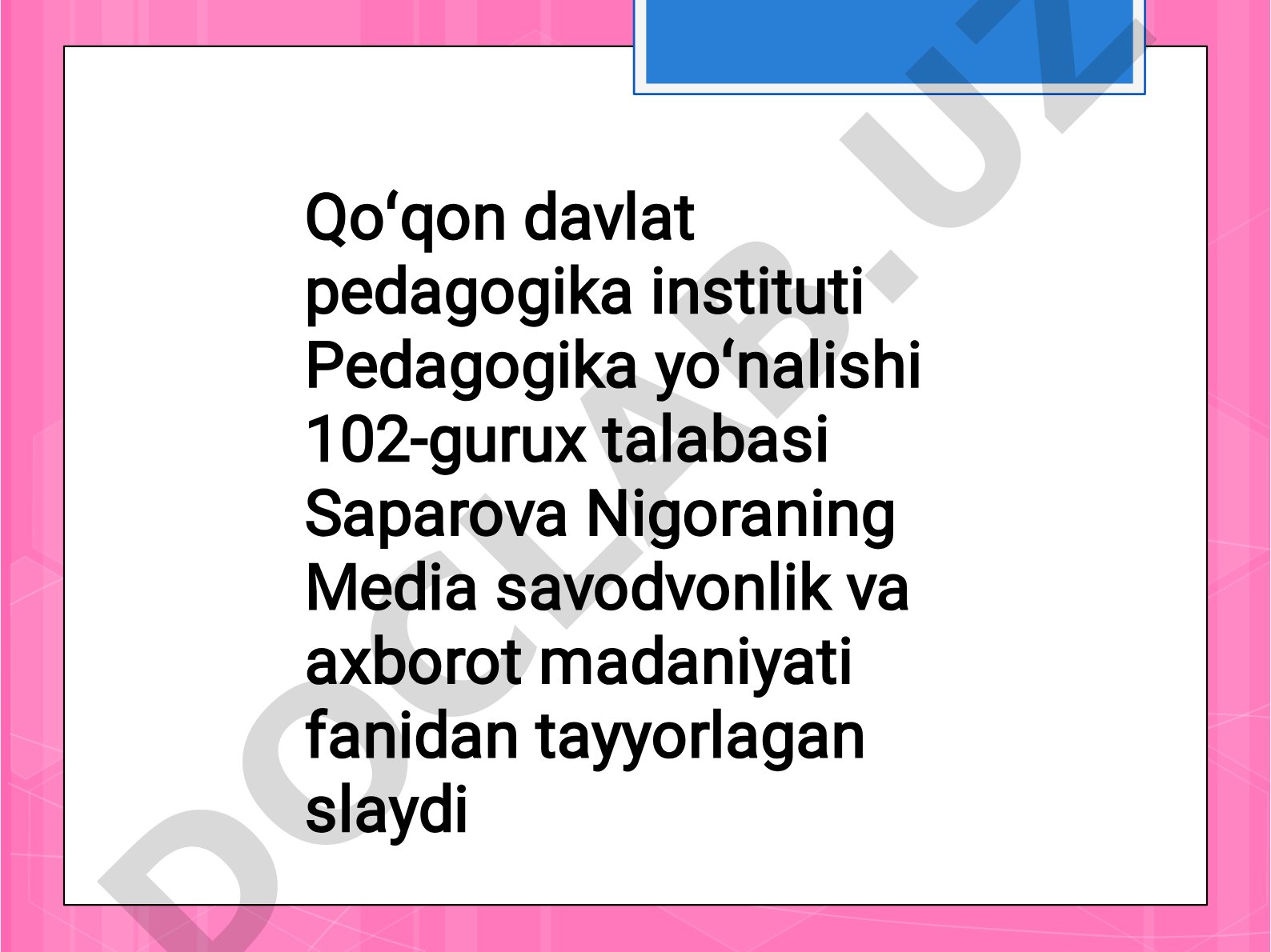 Medialar kundalik hayotda