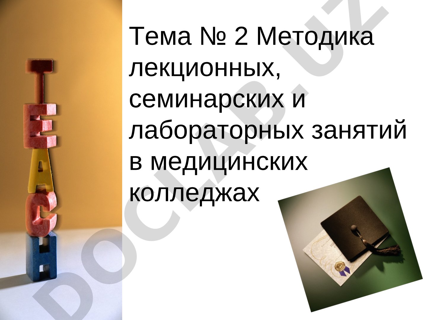 Методика лекционных, семинарских и лабораторных занятий в медицинских колледжах