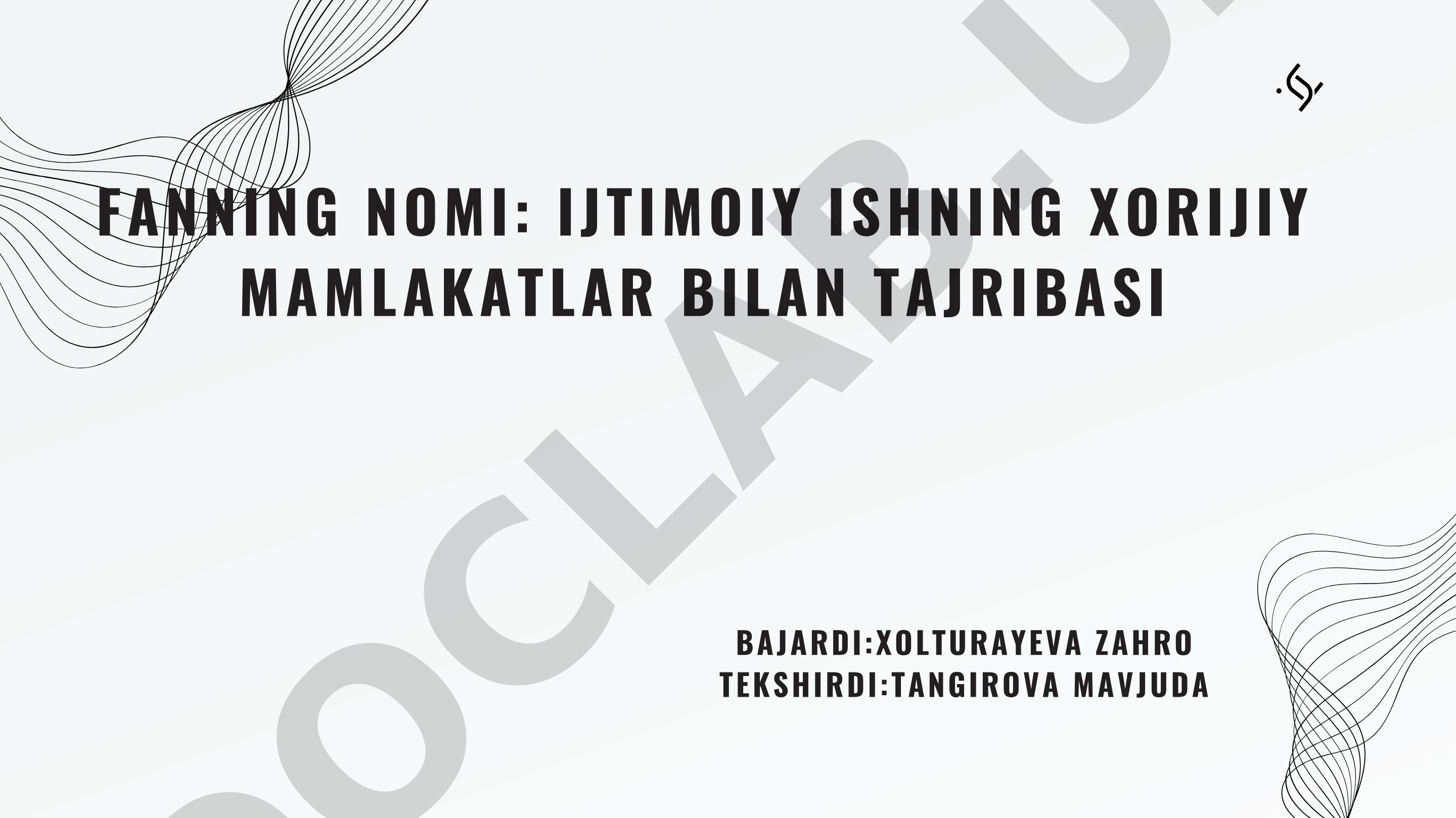 Janubiy Koreyada ijtimoiy ish
