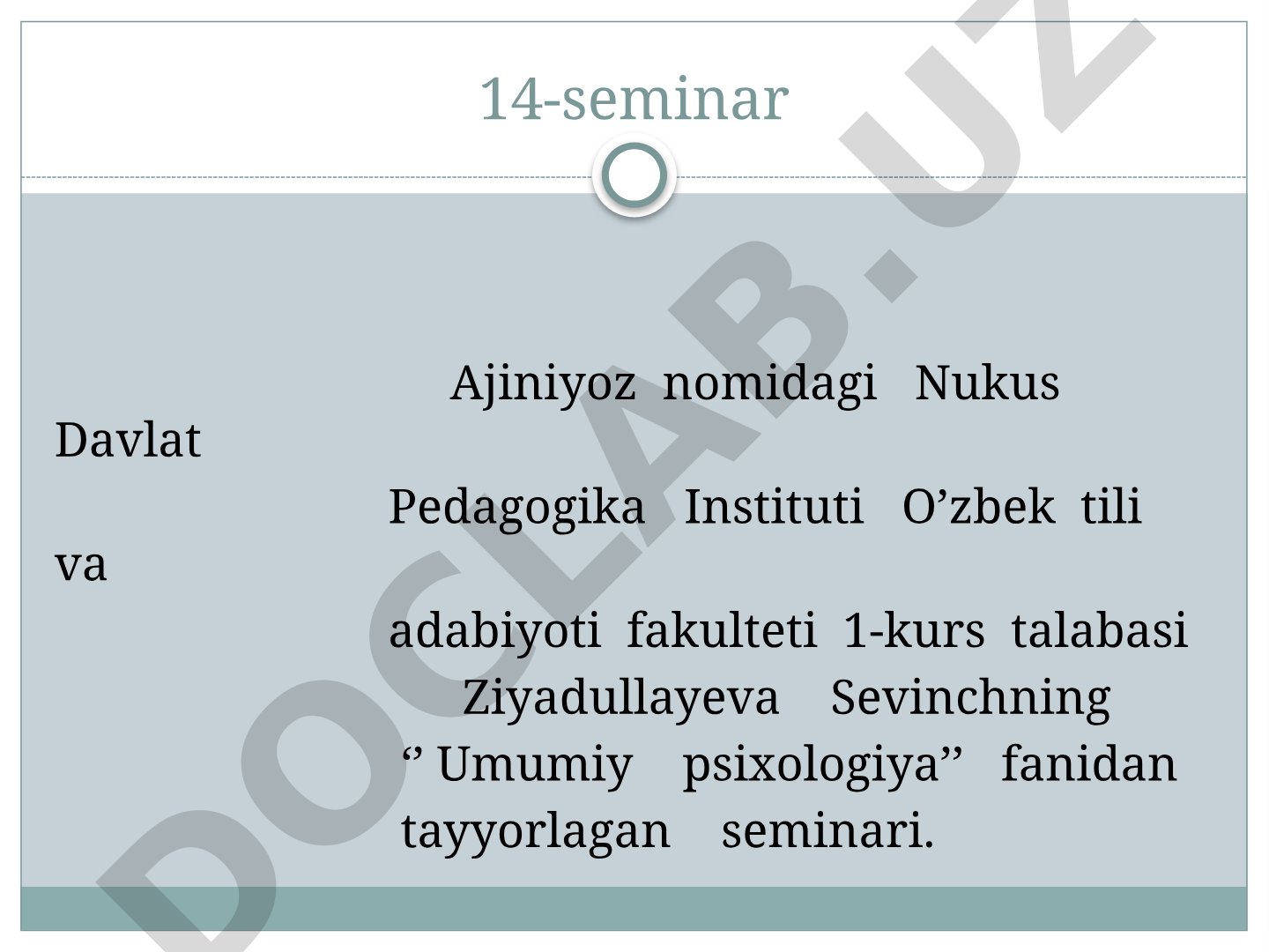 Kichik va katta guruhlar psixologiyasi
