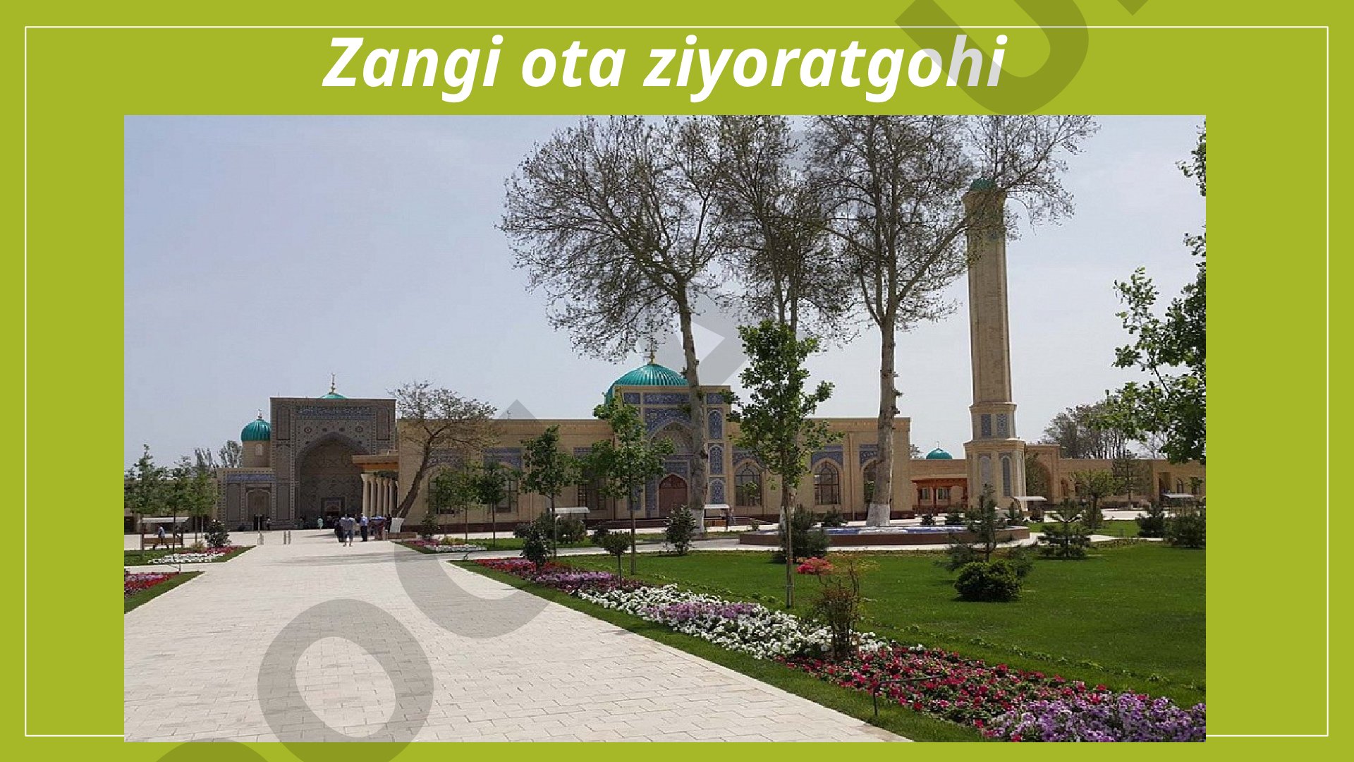 Zangi ota maqbarasi va ziyoratgohining me'moriy tavsifi, Amir Temur qurilishi haqida