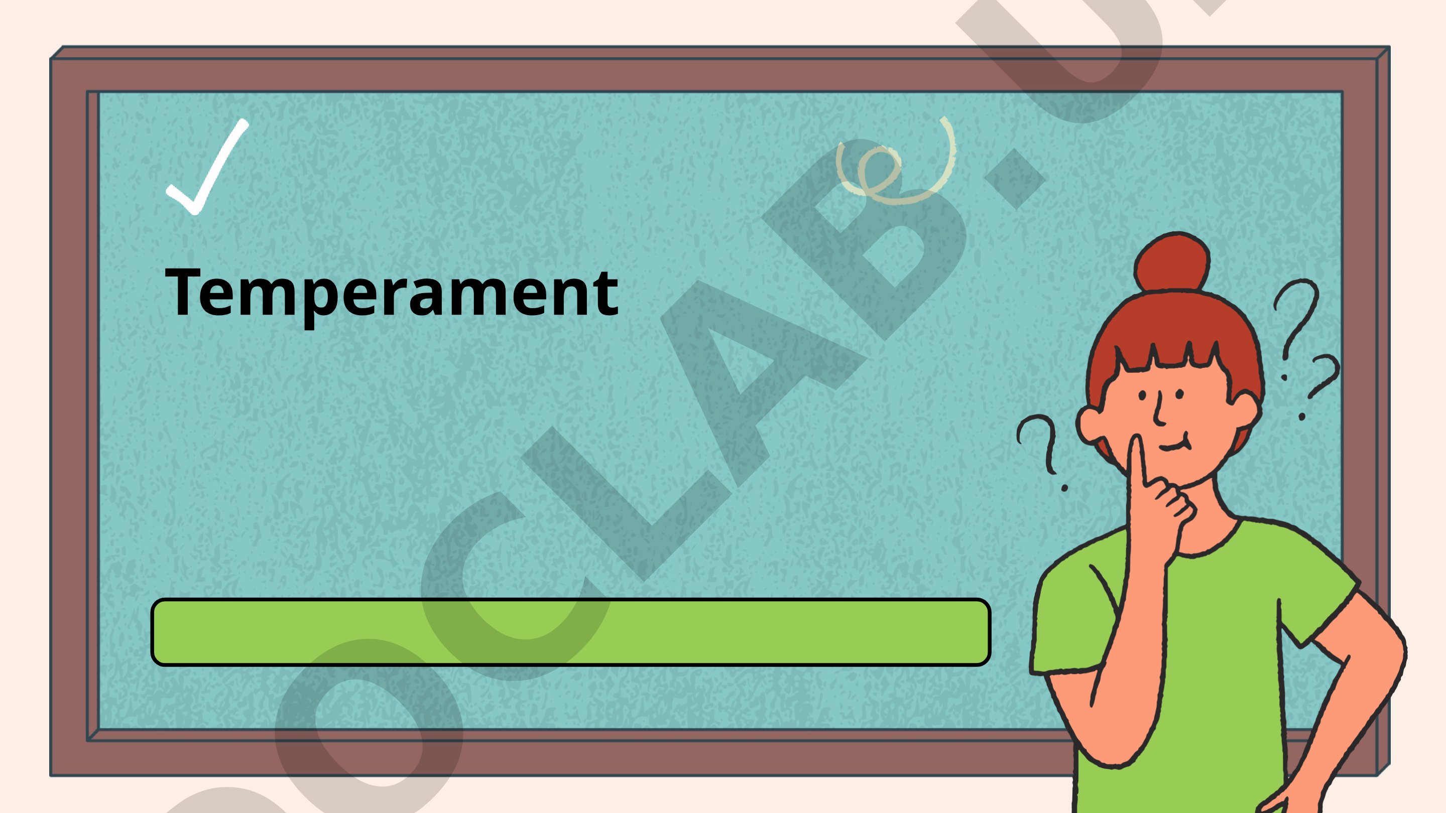 Temperament tushunchasi va asosiy turlari