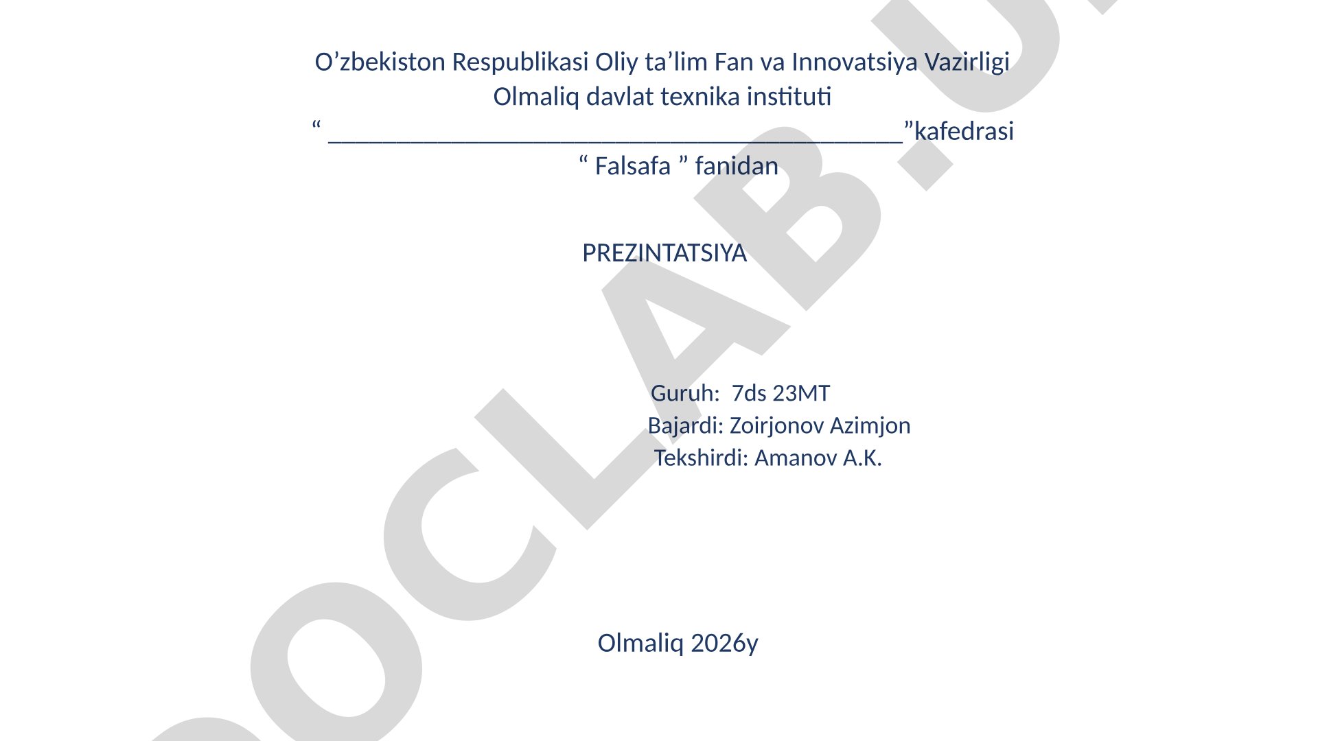 O’zbekiston Respublikasi Prezidenti Sh.M.Mirziyoyevning “Yangi Oʻzbekiston taraqqiyot strategiyasi” kitobida rivojlanish modeli va Uchinchi Renessans tushunchalari