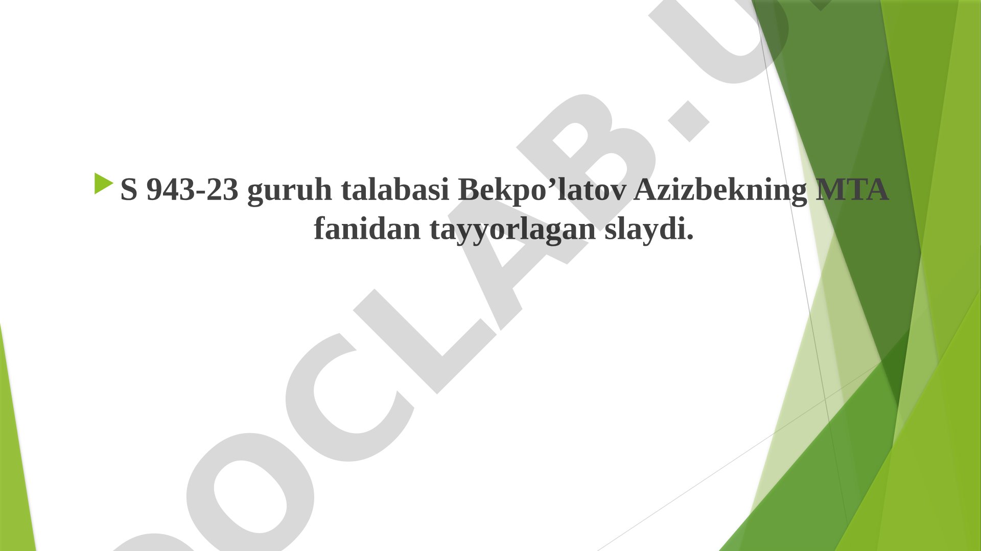 Rekursiya va uni dasturlashda ishlatish