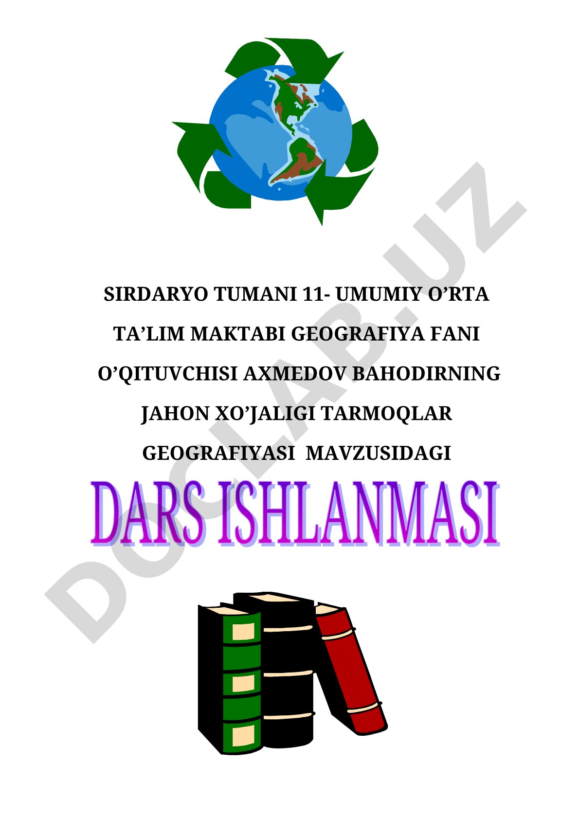 GFR ning xo'jaligi