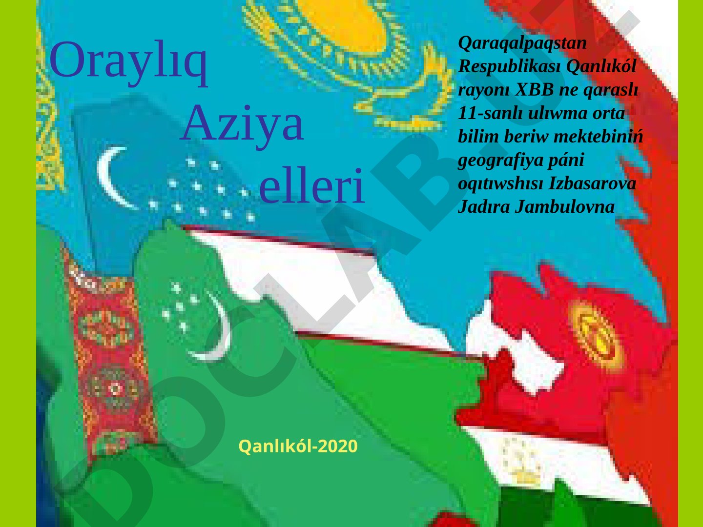 Oraylıq Aziya elleri